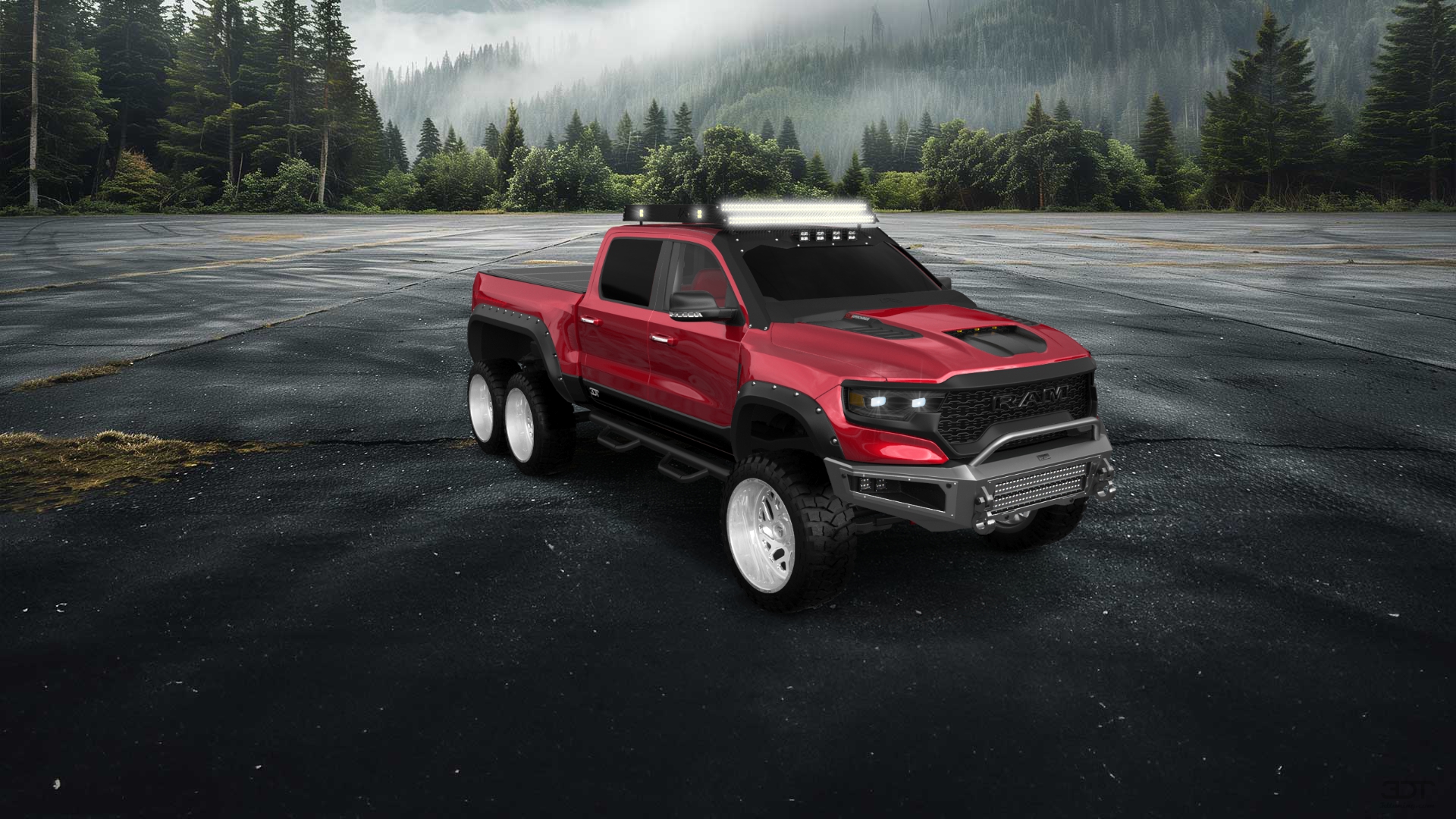 Dodge Ram Hennessey Mammoth 6X6 Truck 2021 tuning