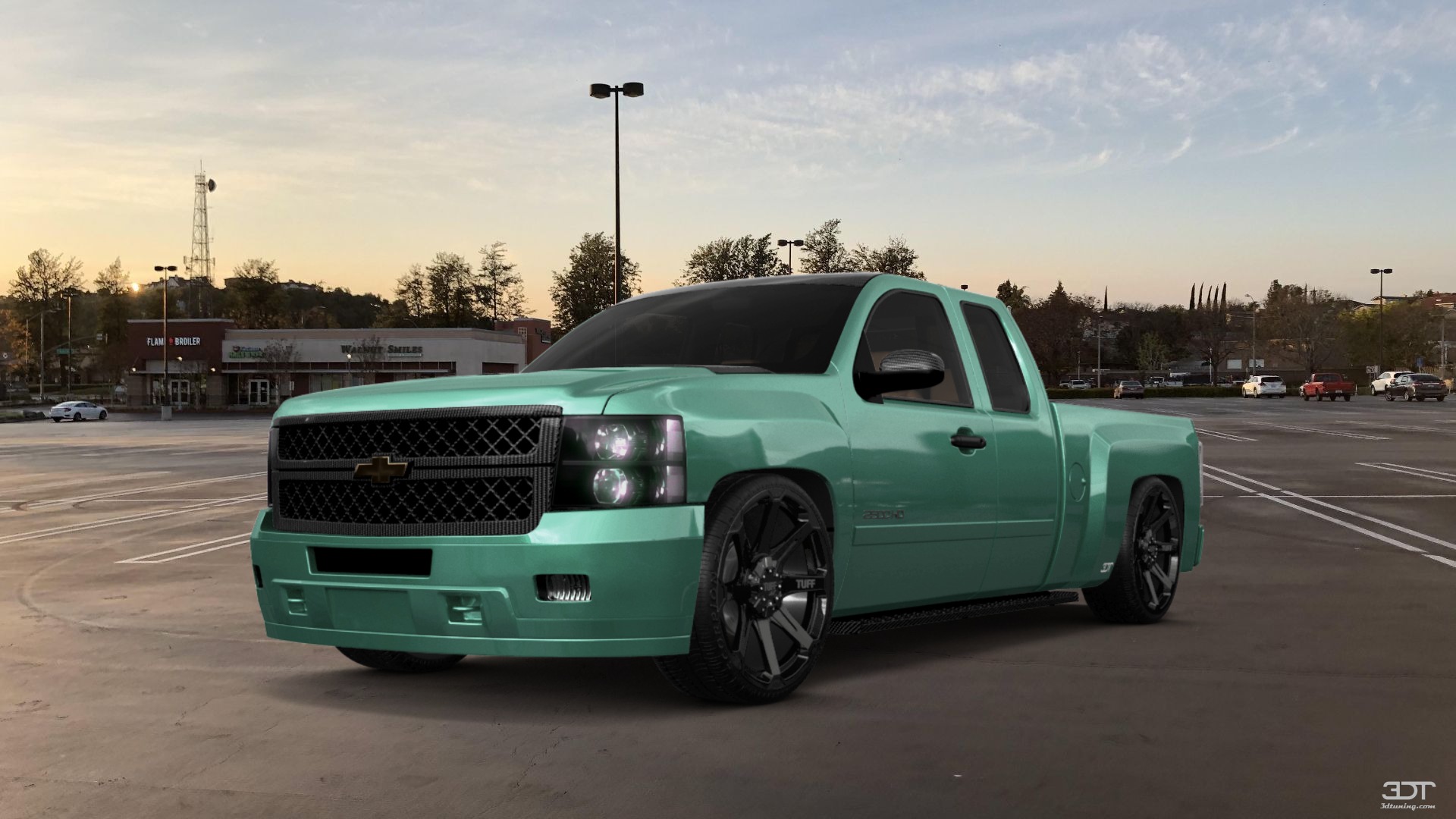 Chevrolet Silverado 2500 HD Extended Cab Pickup Truck 2007 tuning