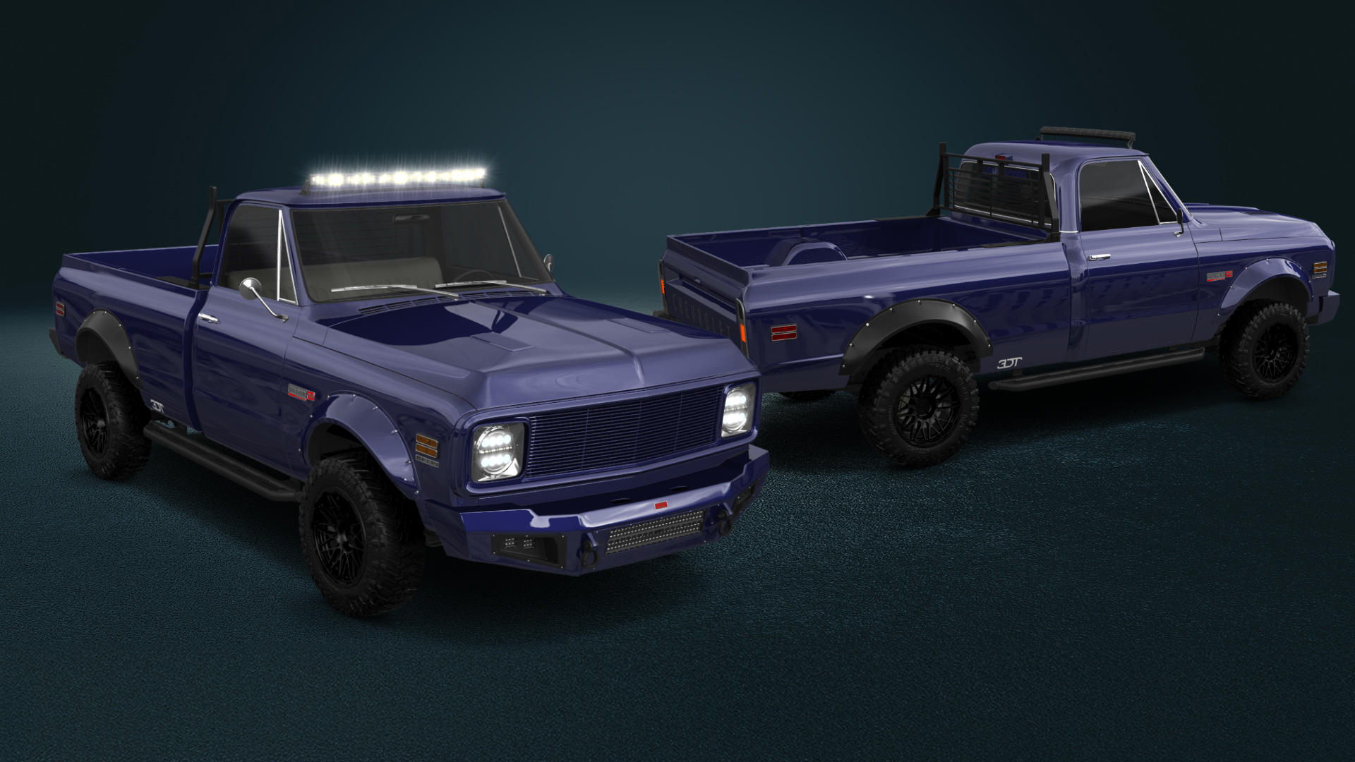 Chevrolet C-10 Cheyenne 2 Door pickup truck 1972