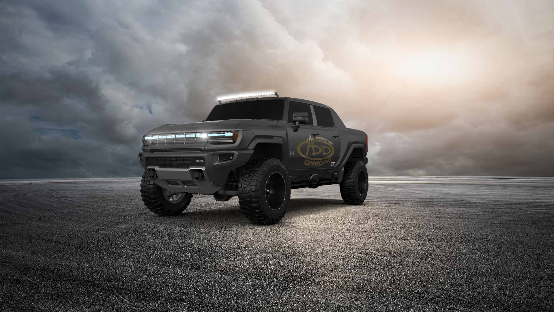 GMC Hummer EV 4 Door pickup truck 2021 tuning