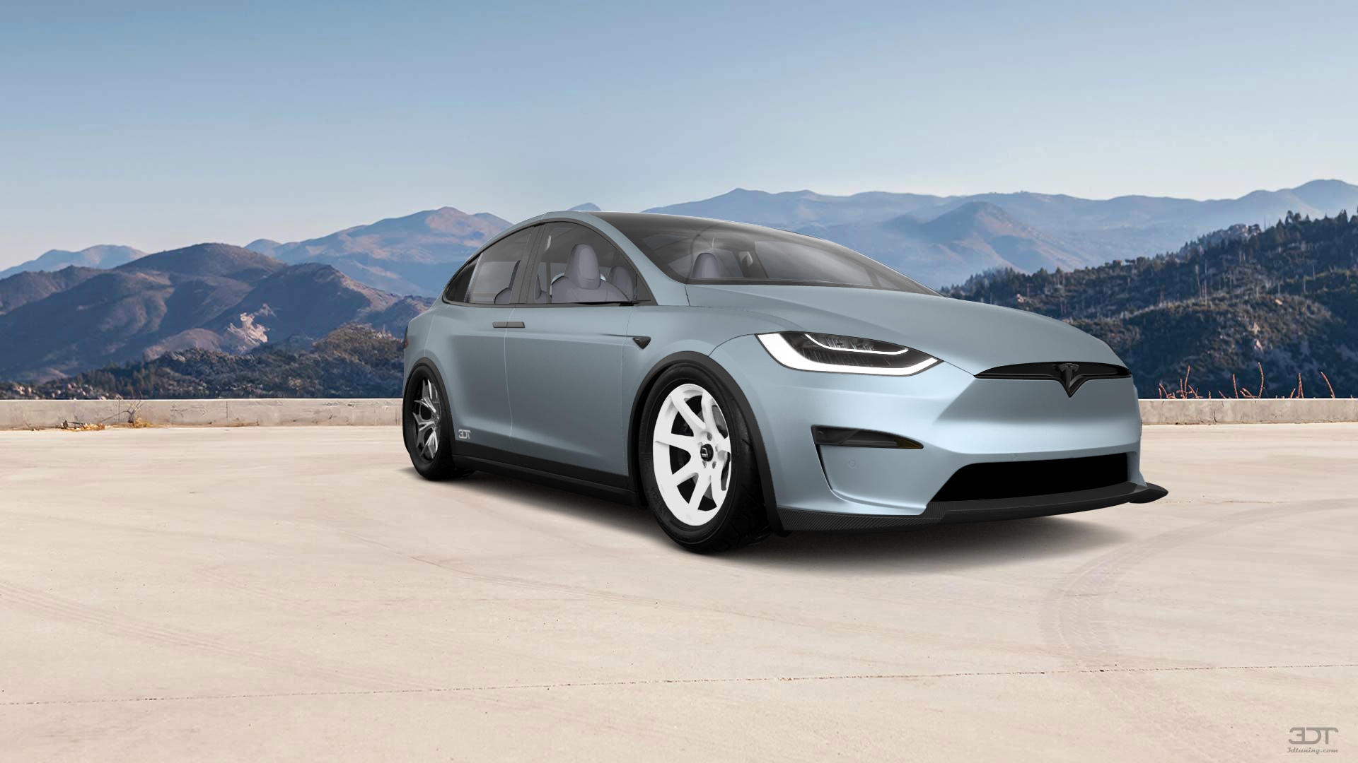 Tesla Model X 5 Door SUV 2024 tuning