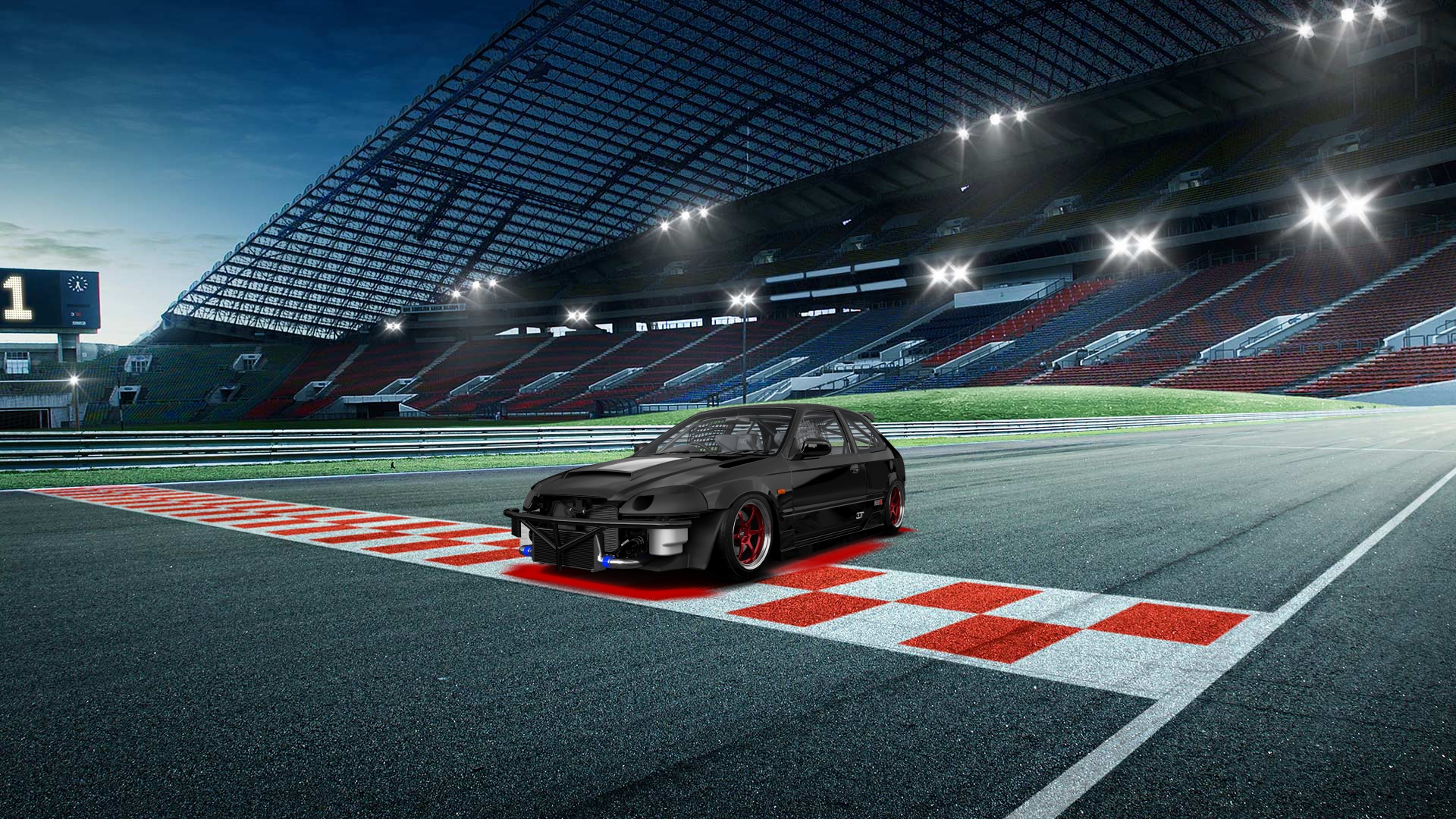 Honda Civic 3 Door Hatchback 1997 tuning