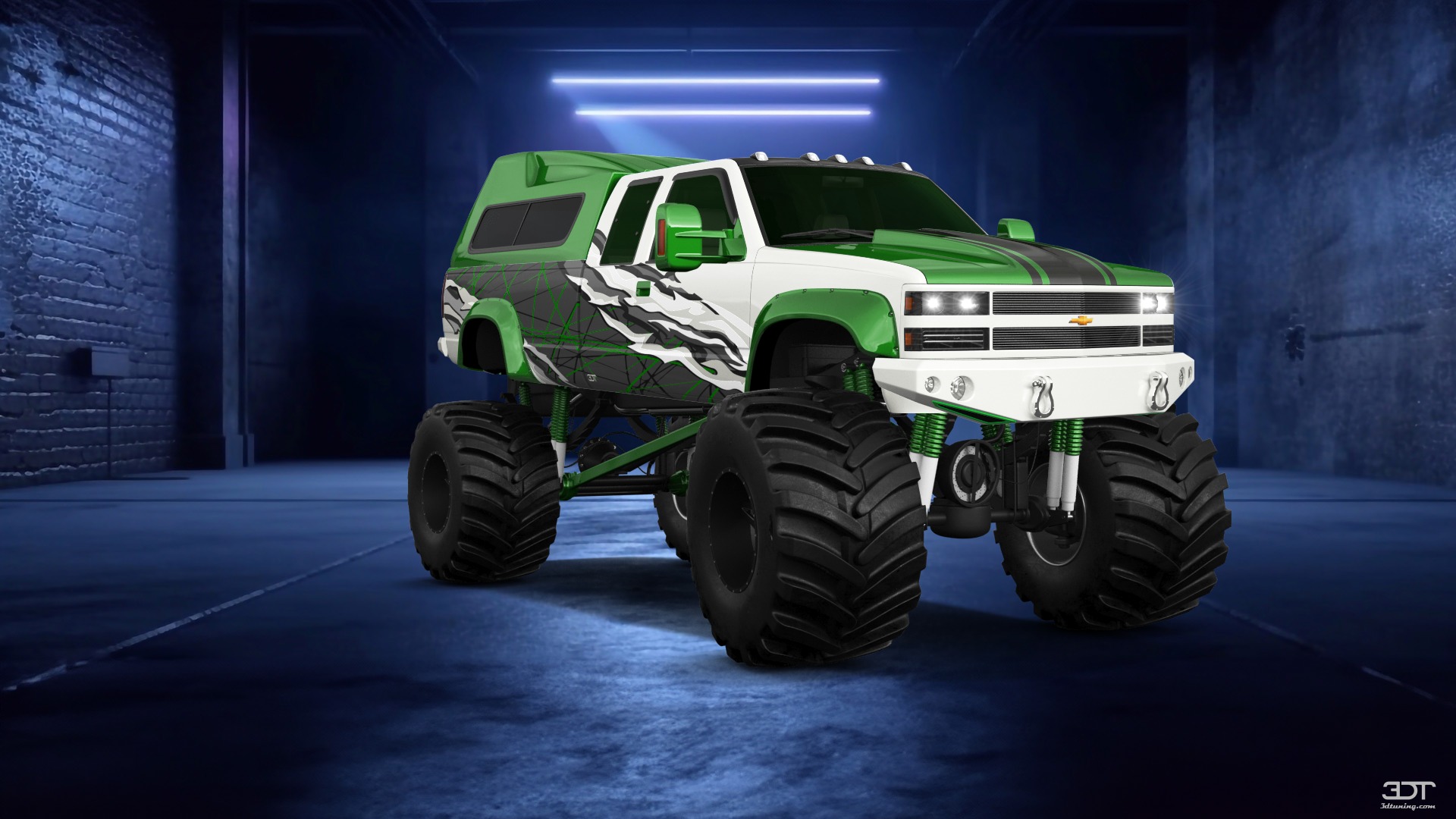 Chevrolet K3500 Extended Cab Pickup Truck 1988 tuning