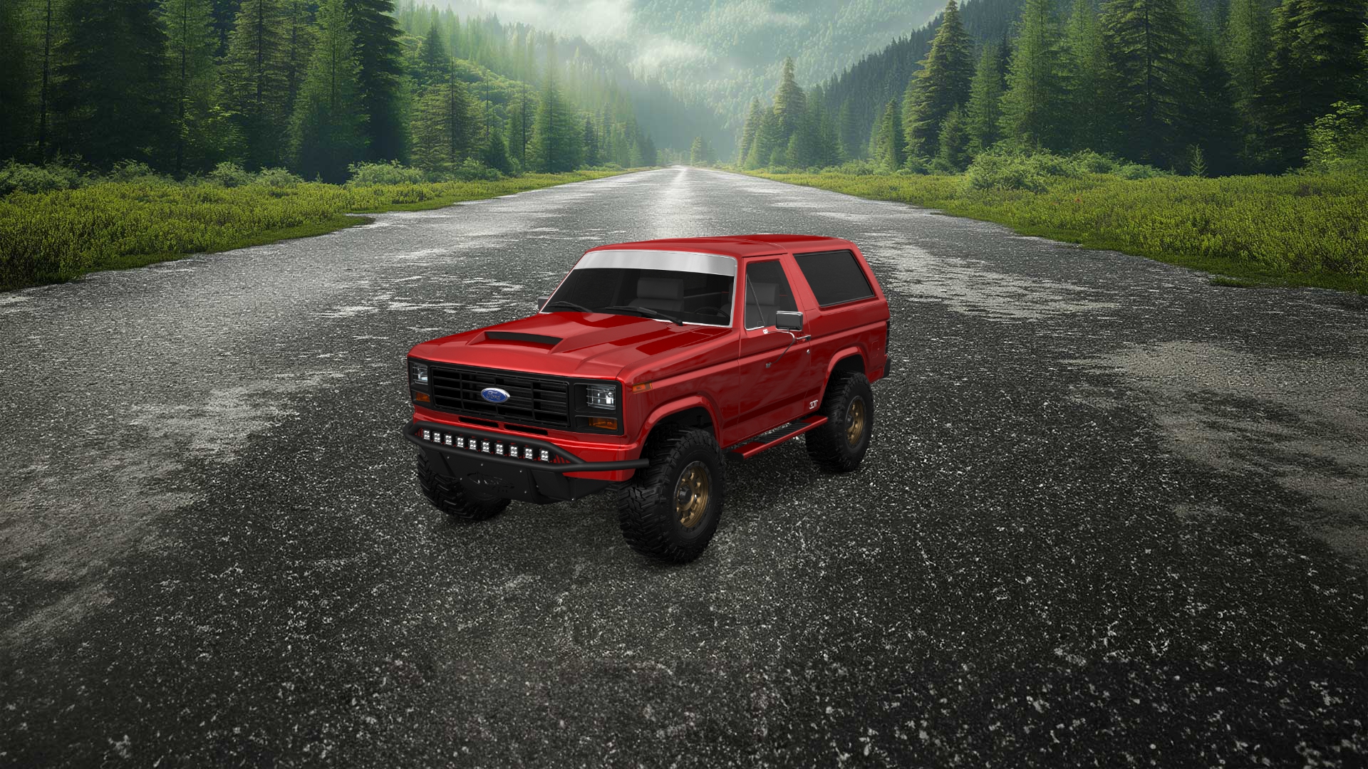 Ford Bronco 3 Door SUV 1980