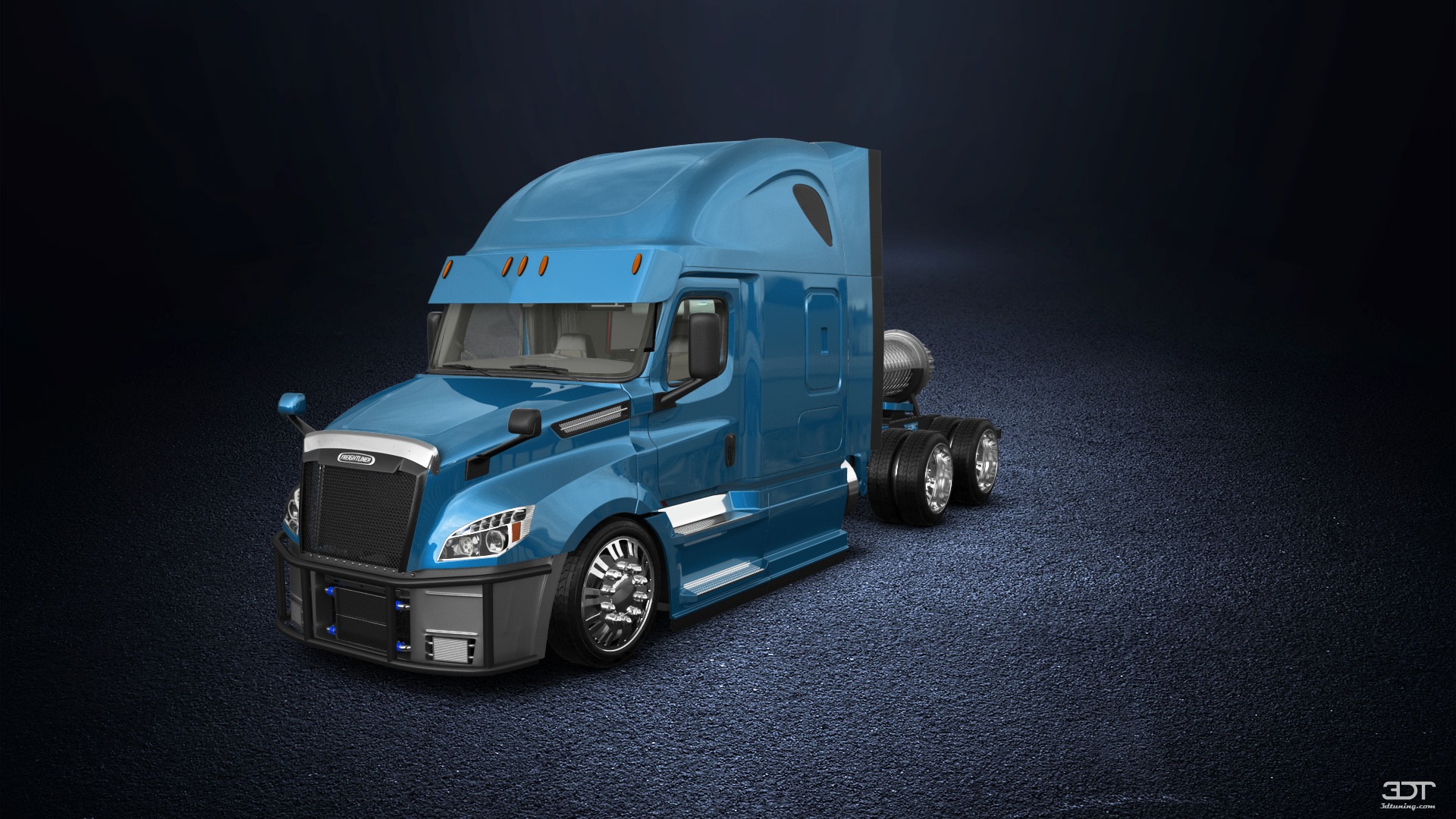 Freightliner Cascadia Sleeper Cab Truck 2018 tuning
