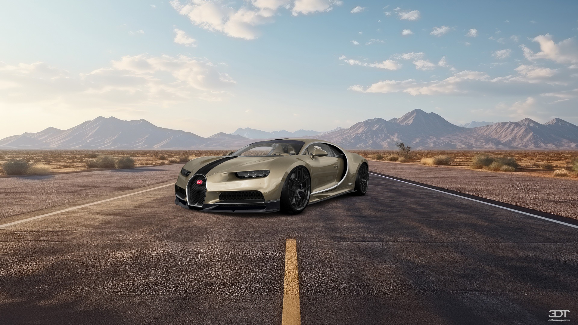 Bugatti Chiron 2 Door Coupe 2016 tuning