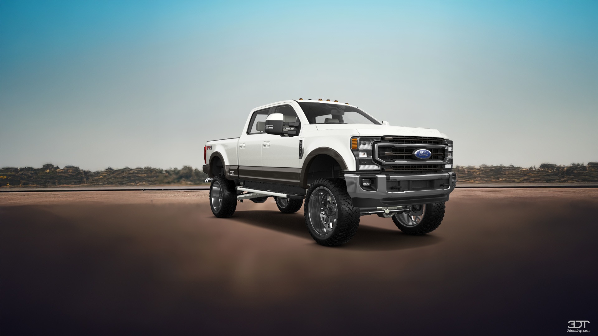 Ford F-250 4 Door pickup truck 2021 tuning