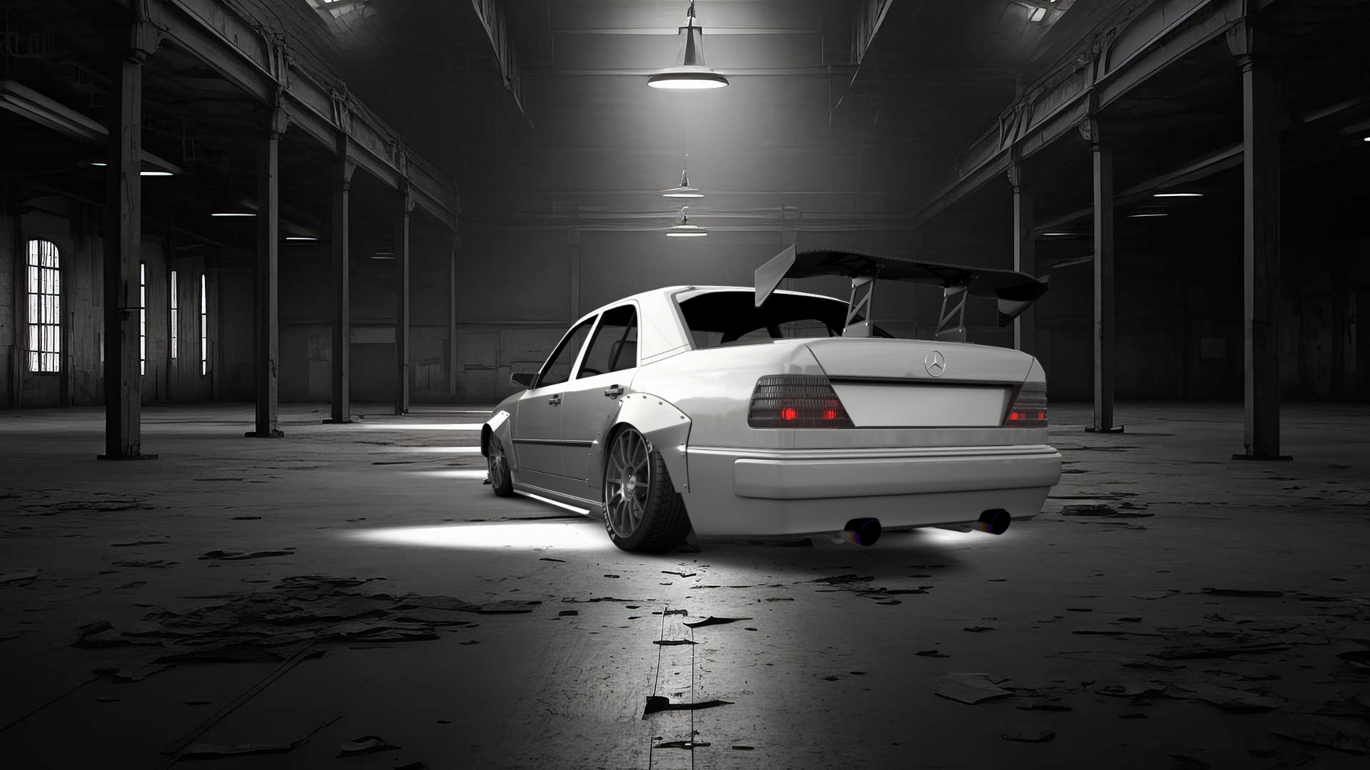 Mercedes E-Class Sedan 1984 tuning