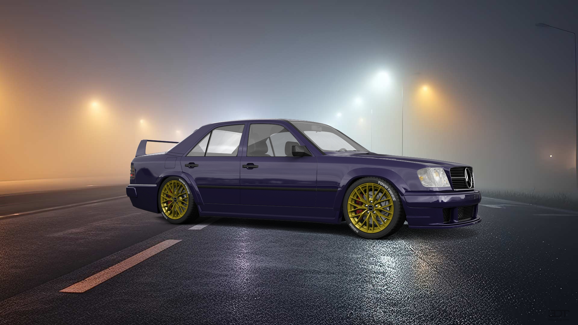 Mercedes E-Class Sedan 1984 tuning