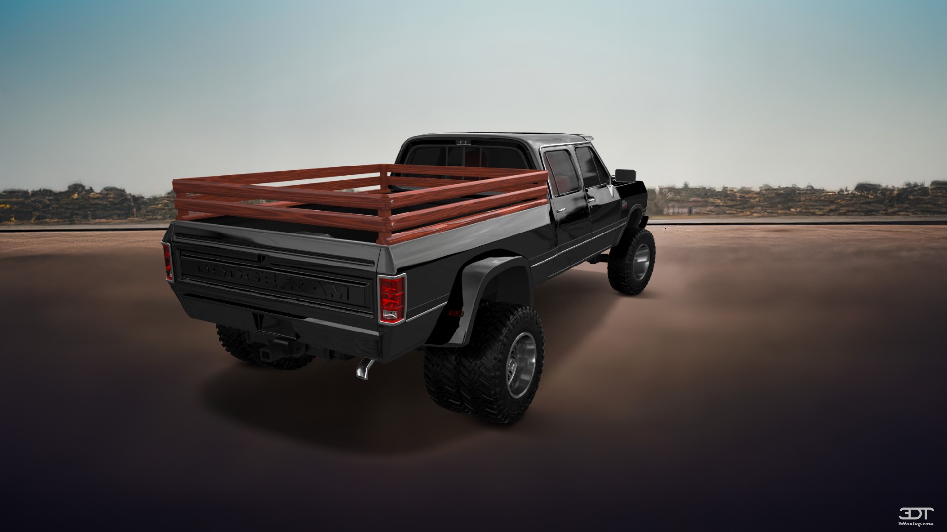 Dodge Ram 350 4 Door pickup truck 1991 tuning