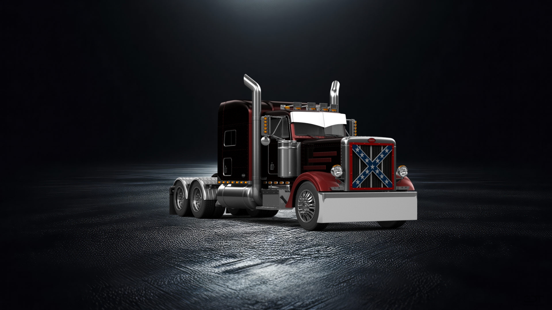 Peterbilt 359 Truck 1987