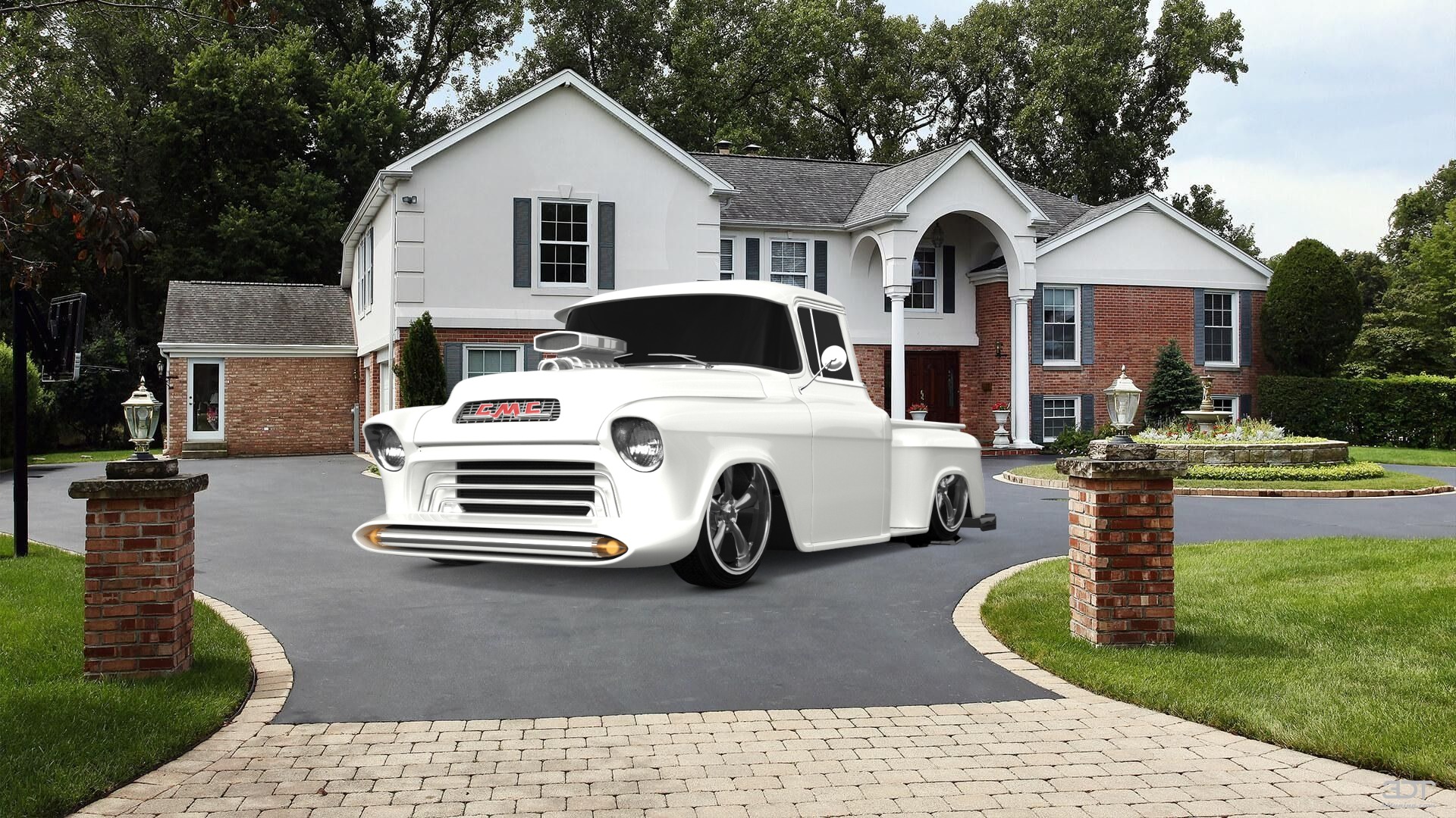 GMC 100 Stepside 2 Door pickup truck 1957