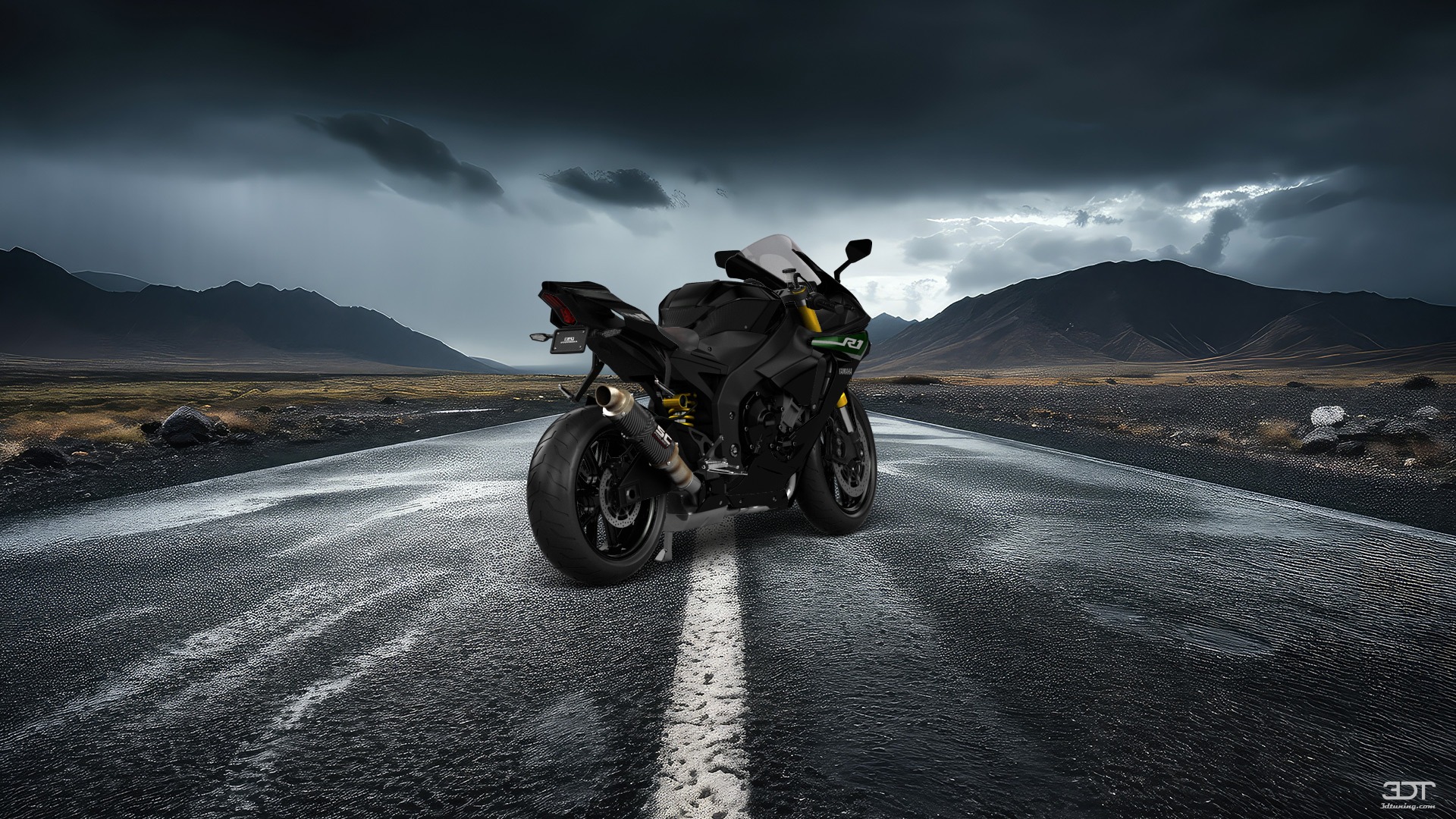 Yamaha YZF R1 Sport Bike 2015 tuning