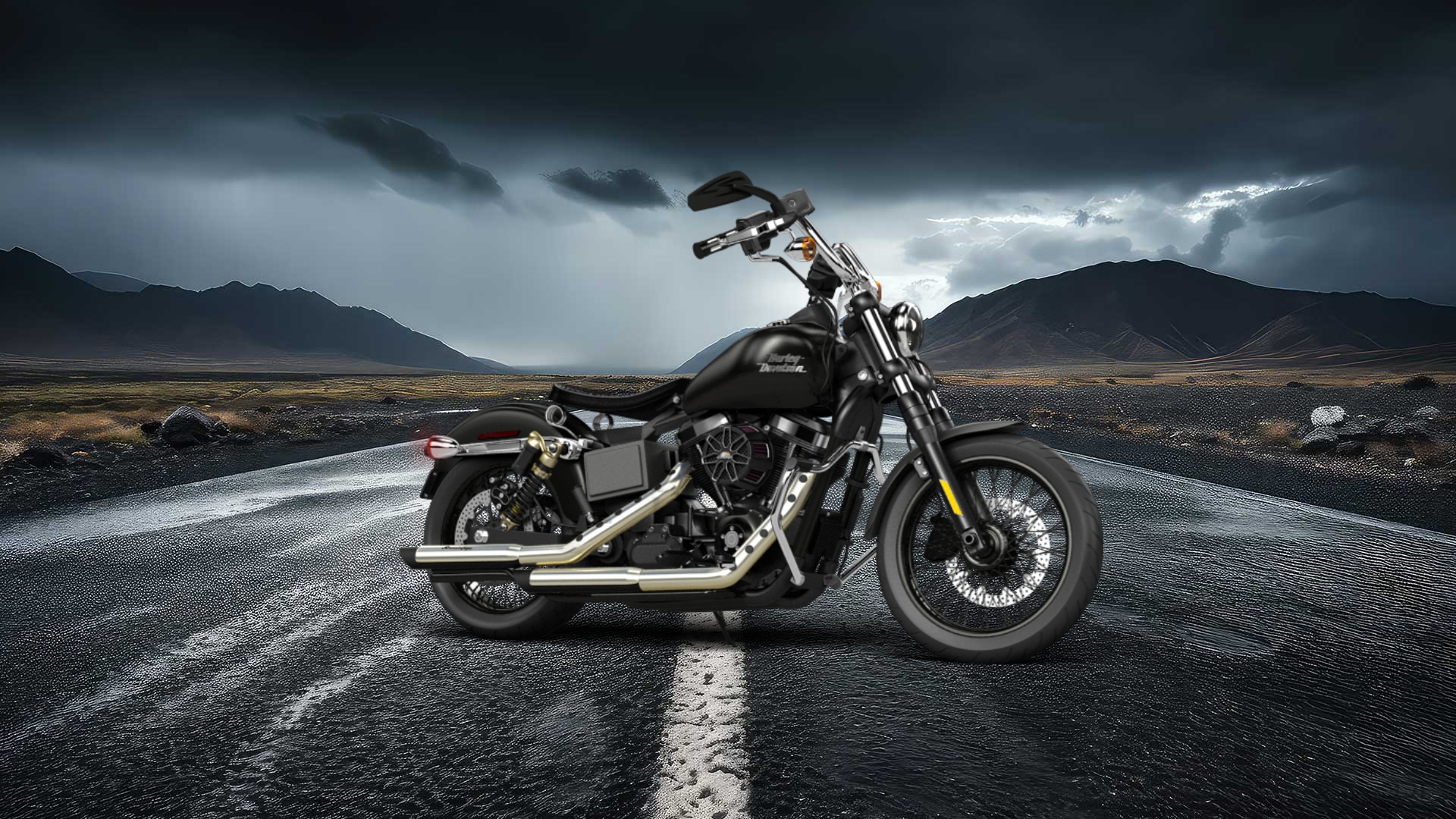 Harley-Davidson Dyna Street Bob Cruiser 2015