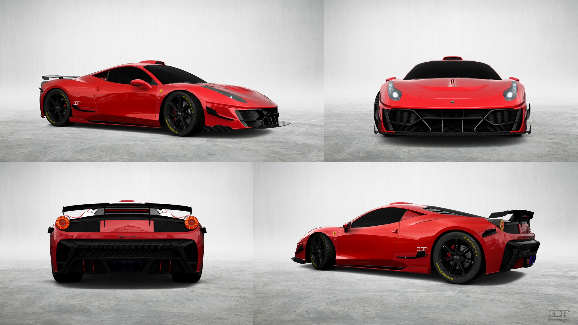 Ferrari 458 Italia 2 door spider 2010 tuning