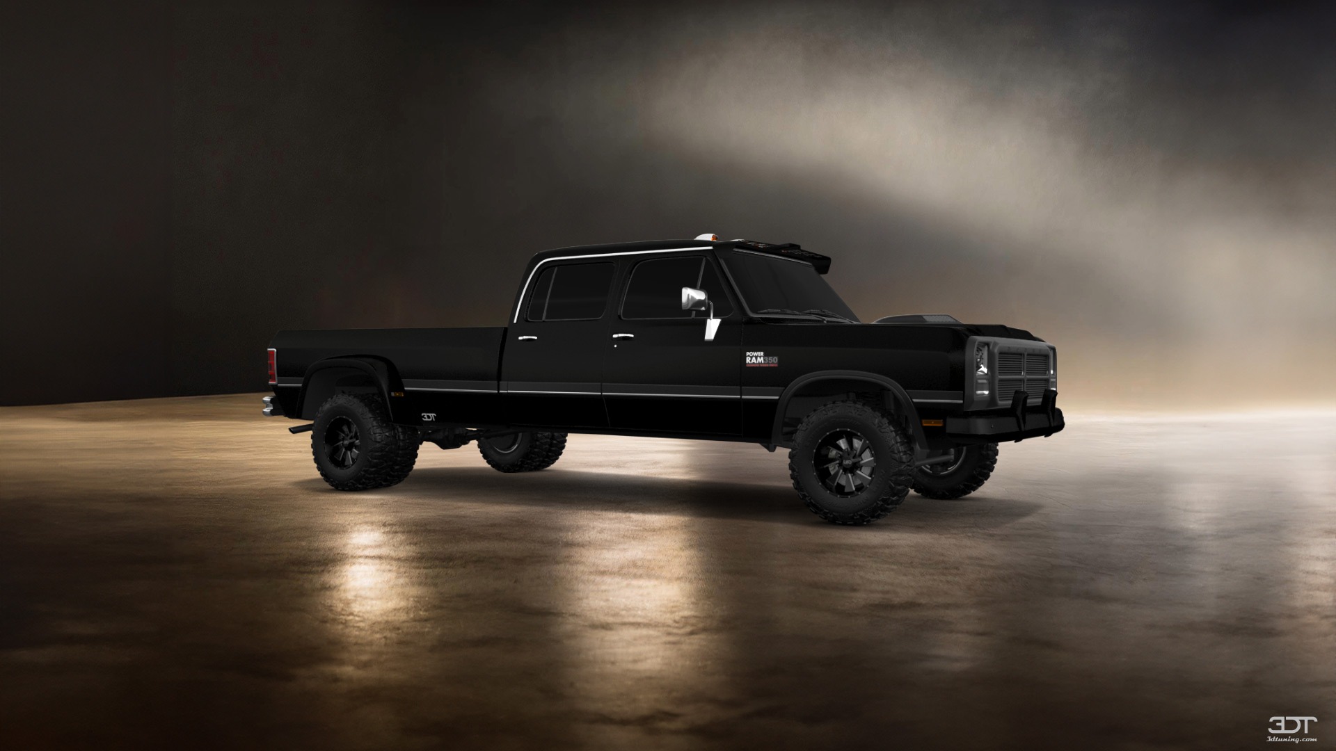 Dodge Ram 350 4 Door pickup truck 1991 tuning