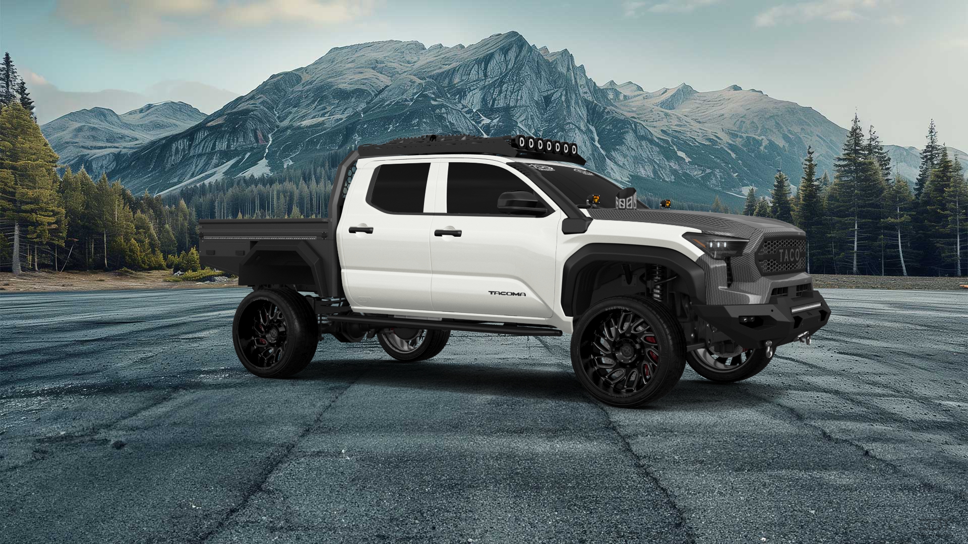 Toyota Tacoma Crew Cab 4 Door pickup truck 2024 Images