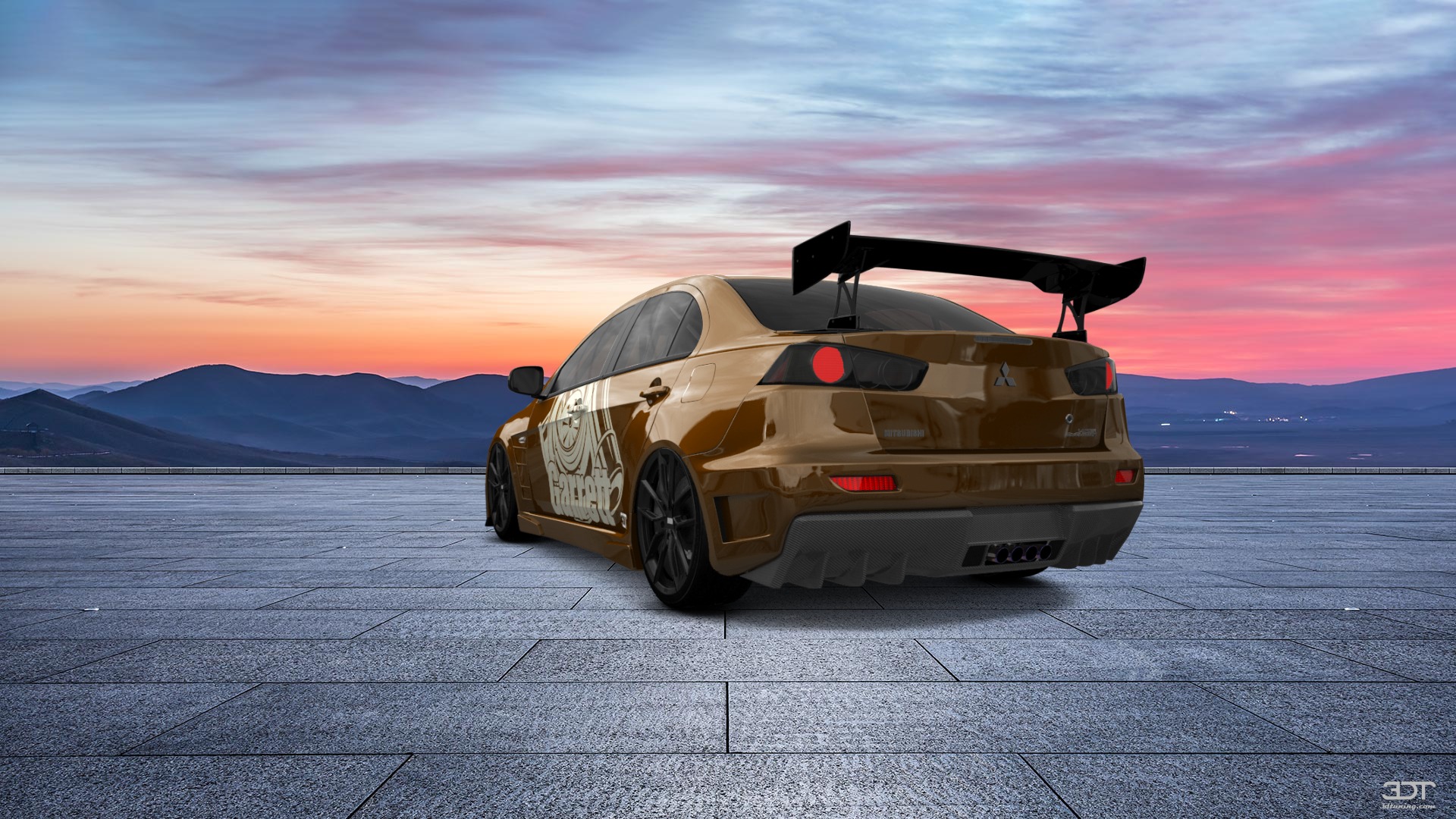 Mitsubishi Lancer Evolution X Sedan 2008