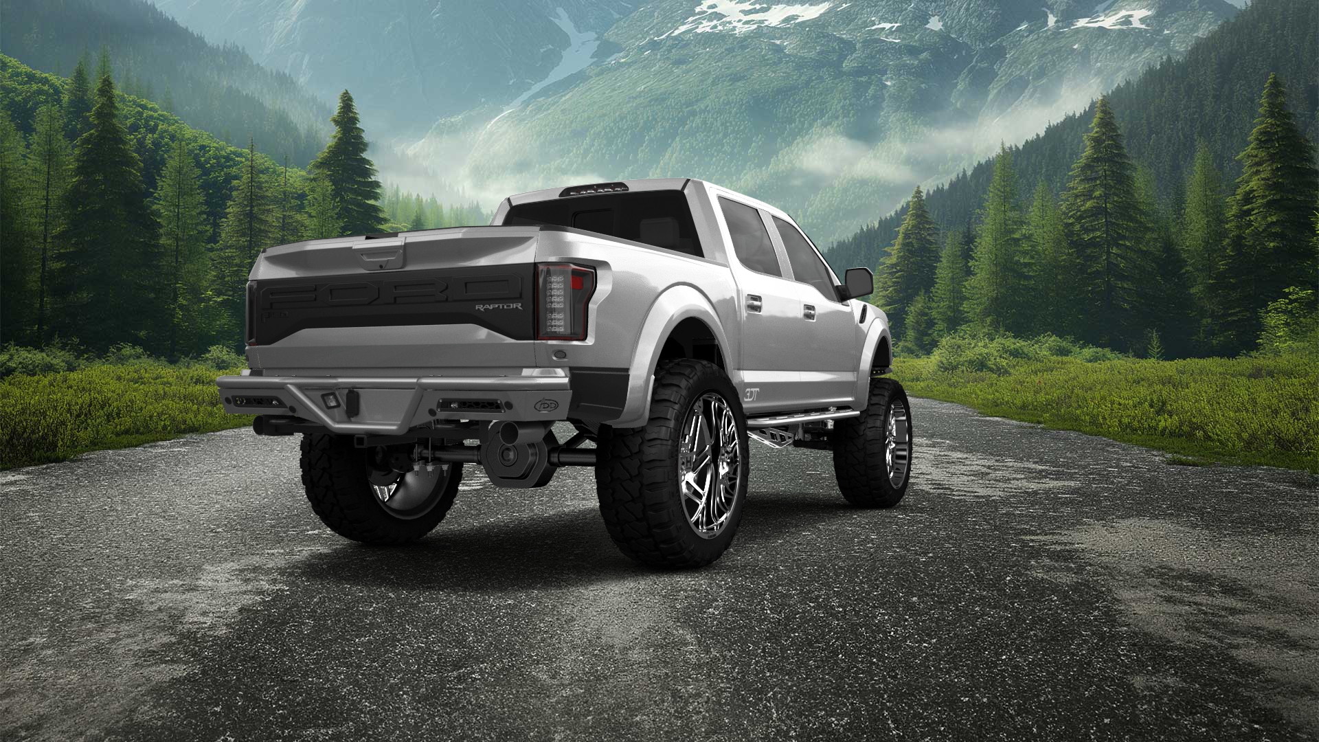 Ford F-150 Raptor 4 Door pickup truck 2017 tuning
