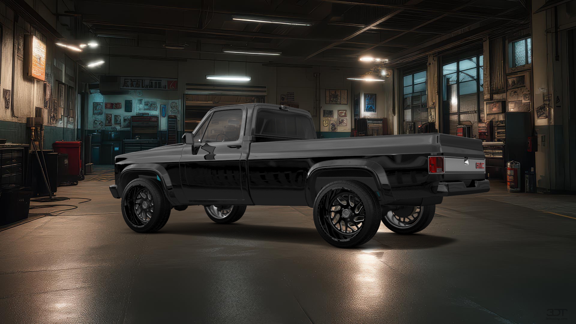 GMC Sierra 1500 2 Door pickup truck 1985 tuning
