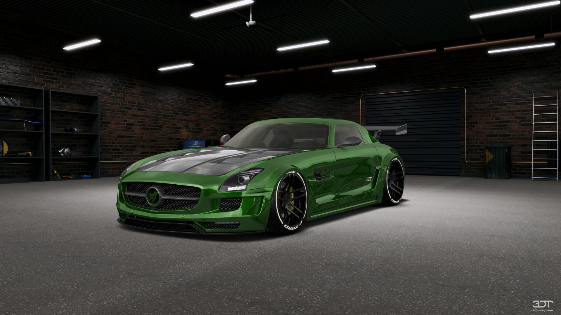 Mercedes SLS 2 Door Coupe 2011 tuning