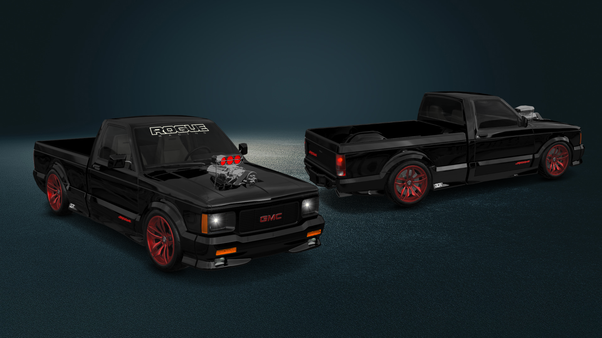 GMC Syclone 2 Door pickup truck 1991 tuning
