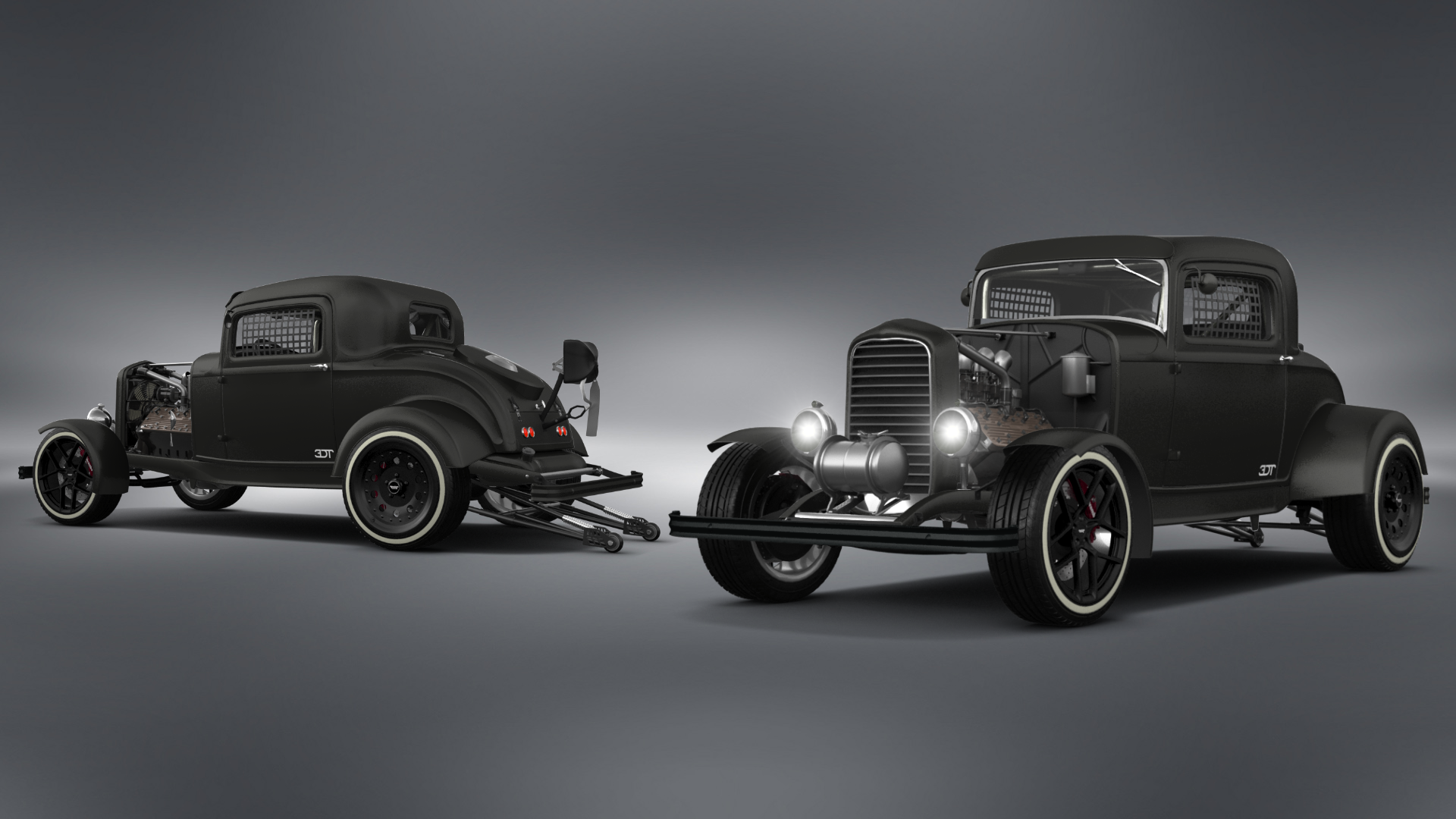 Ford Model B Deluxe 2 Door Coupe 1932
