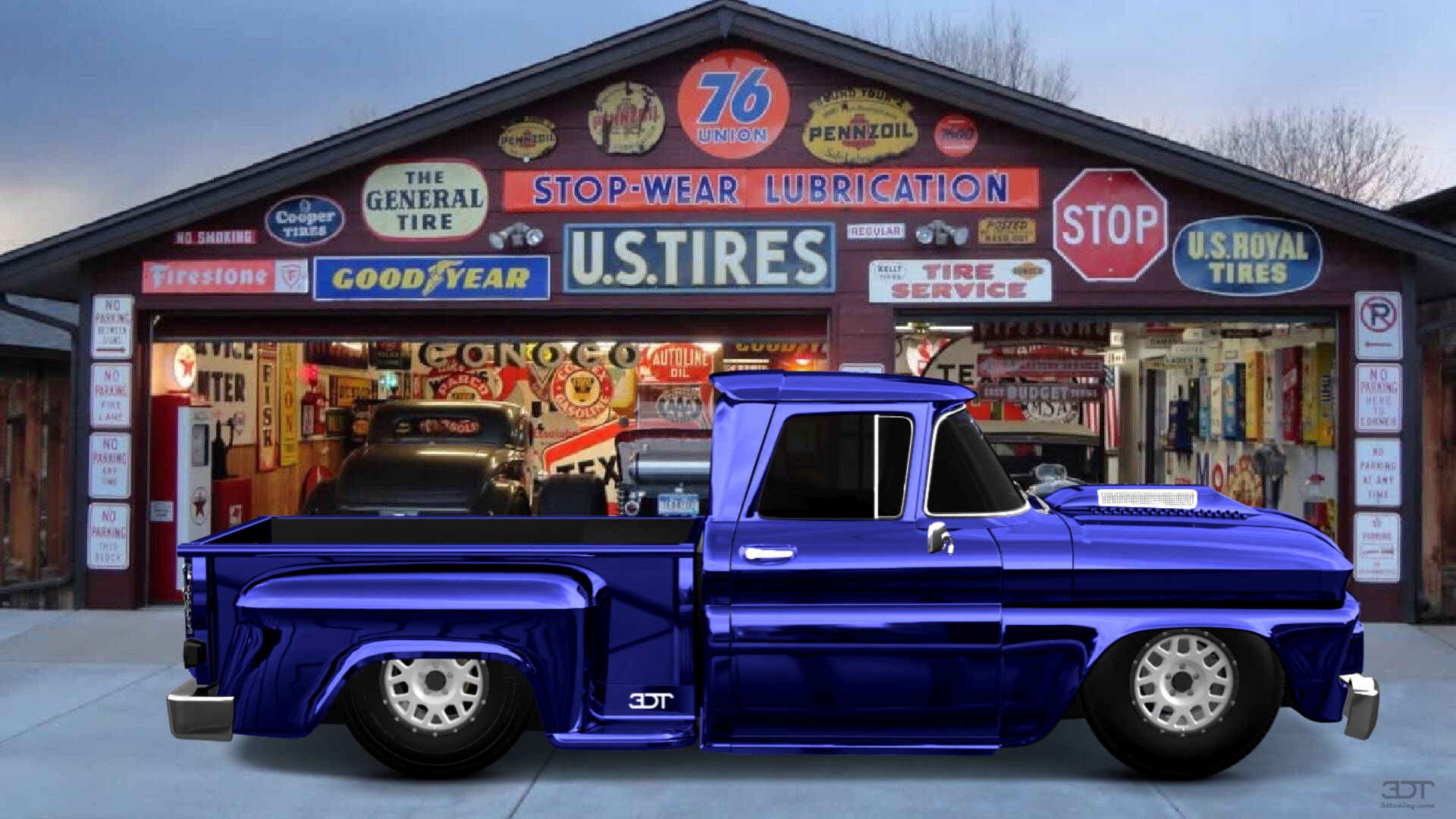 Chevrolet C-10 Stepside 2 Door pickup truck 1963 tuning