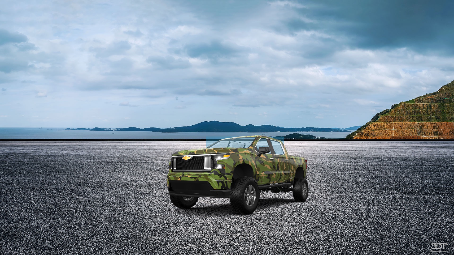 Chevrolet Silverado 1500 Crew Cab 5.8 ft box 4 Door pickup truck 2023