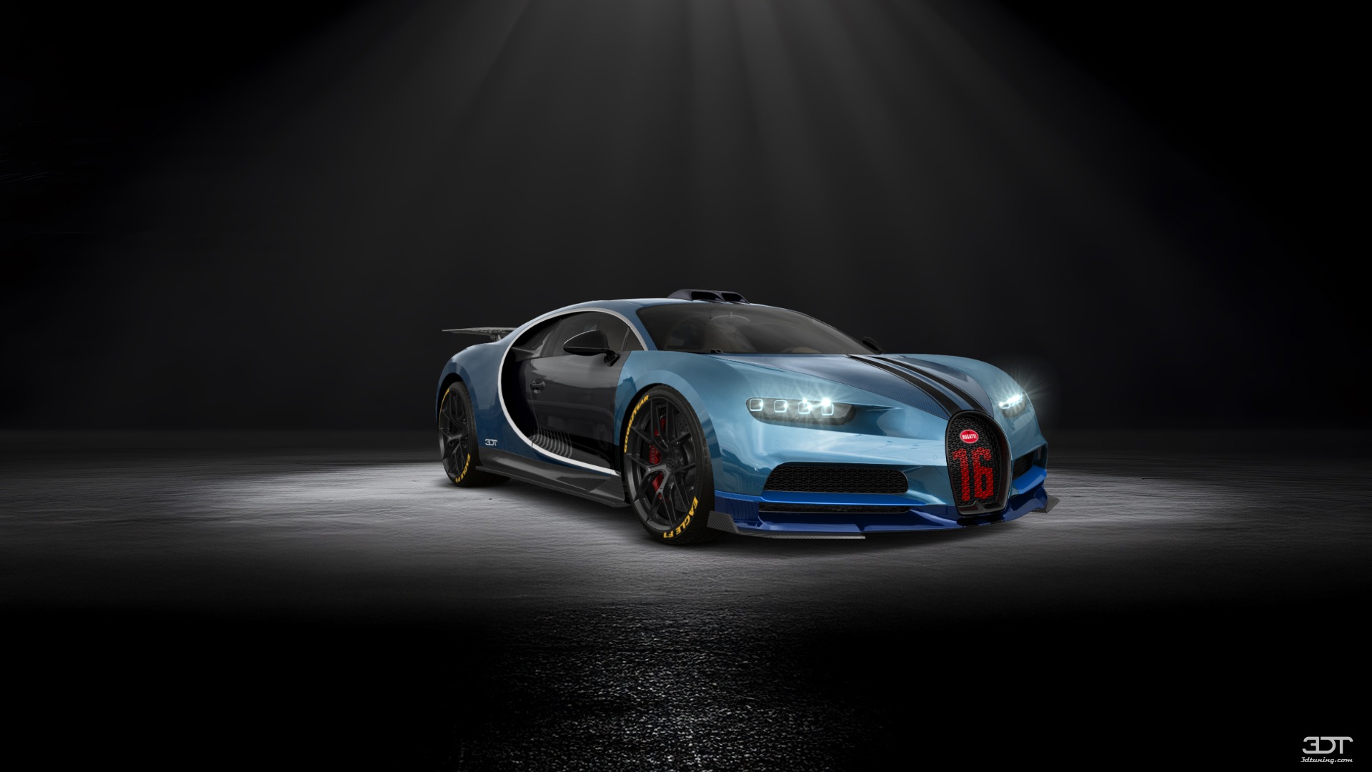 Bugatti Chiron 2 Door Coupe 2016 tuning
