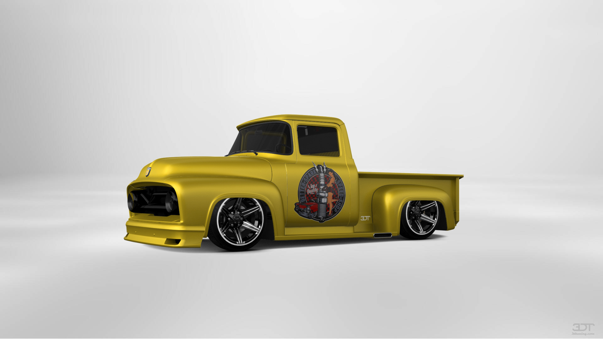 Ford F-100 2 Door truck 1956 tuning