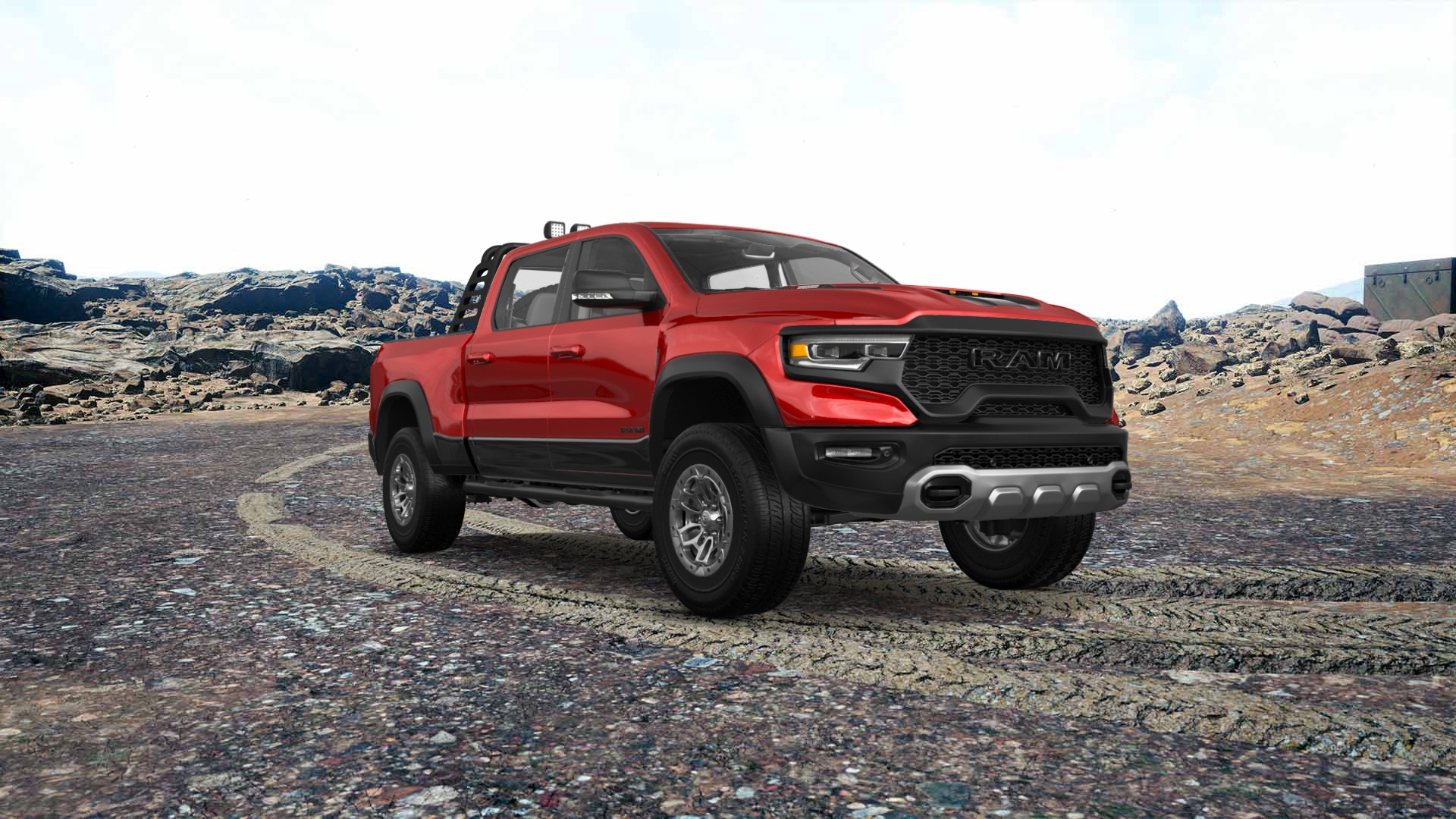 Dodge Ram 1500 TRX 4 Door pickup truck 2021