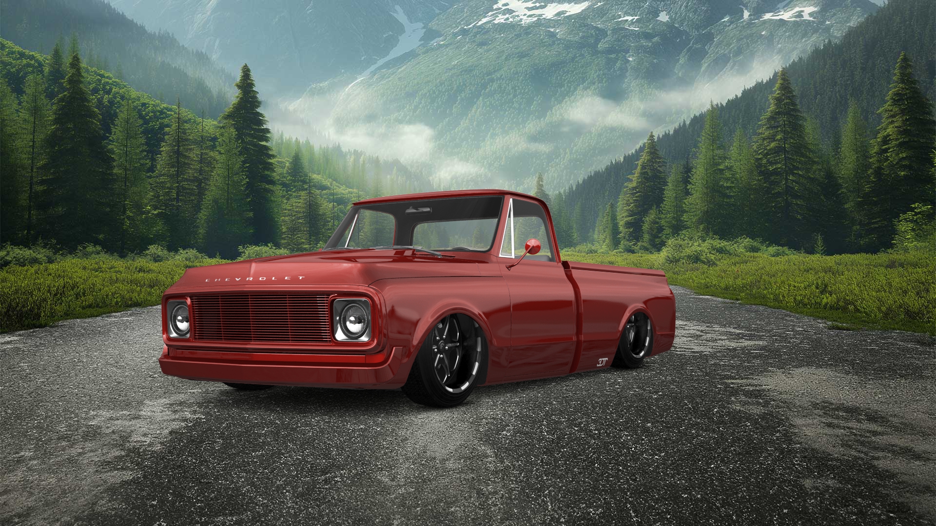 Chevrolet C-10 Cheyenne 2 Door pickup truck 1972