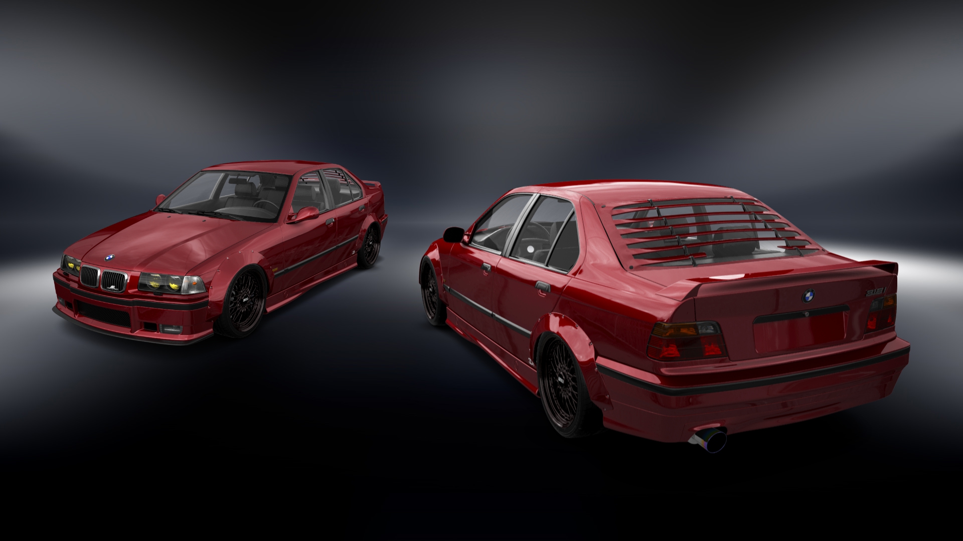 BMW 3 Series 4 Door Saloon 1990 tuning