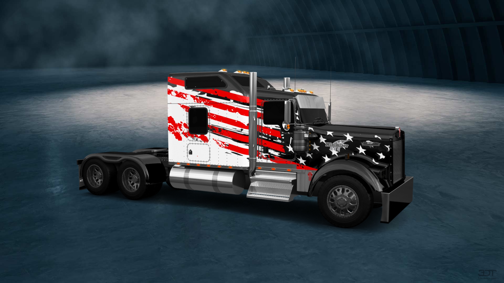 Kenworth W900 Sleeper Cab Truck 2015 tuning