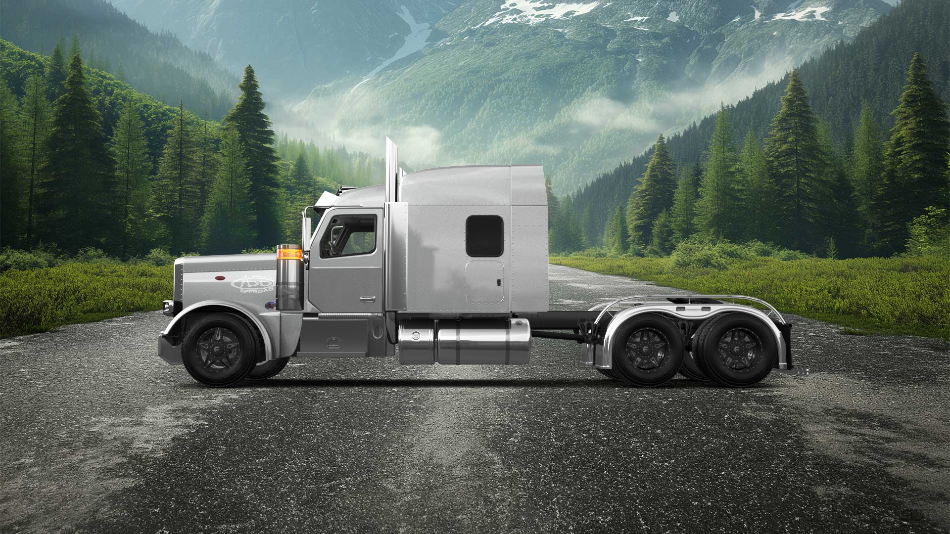 Peterbilt 589 Sleeper Cab Truck 2024 tuning