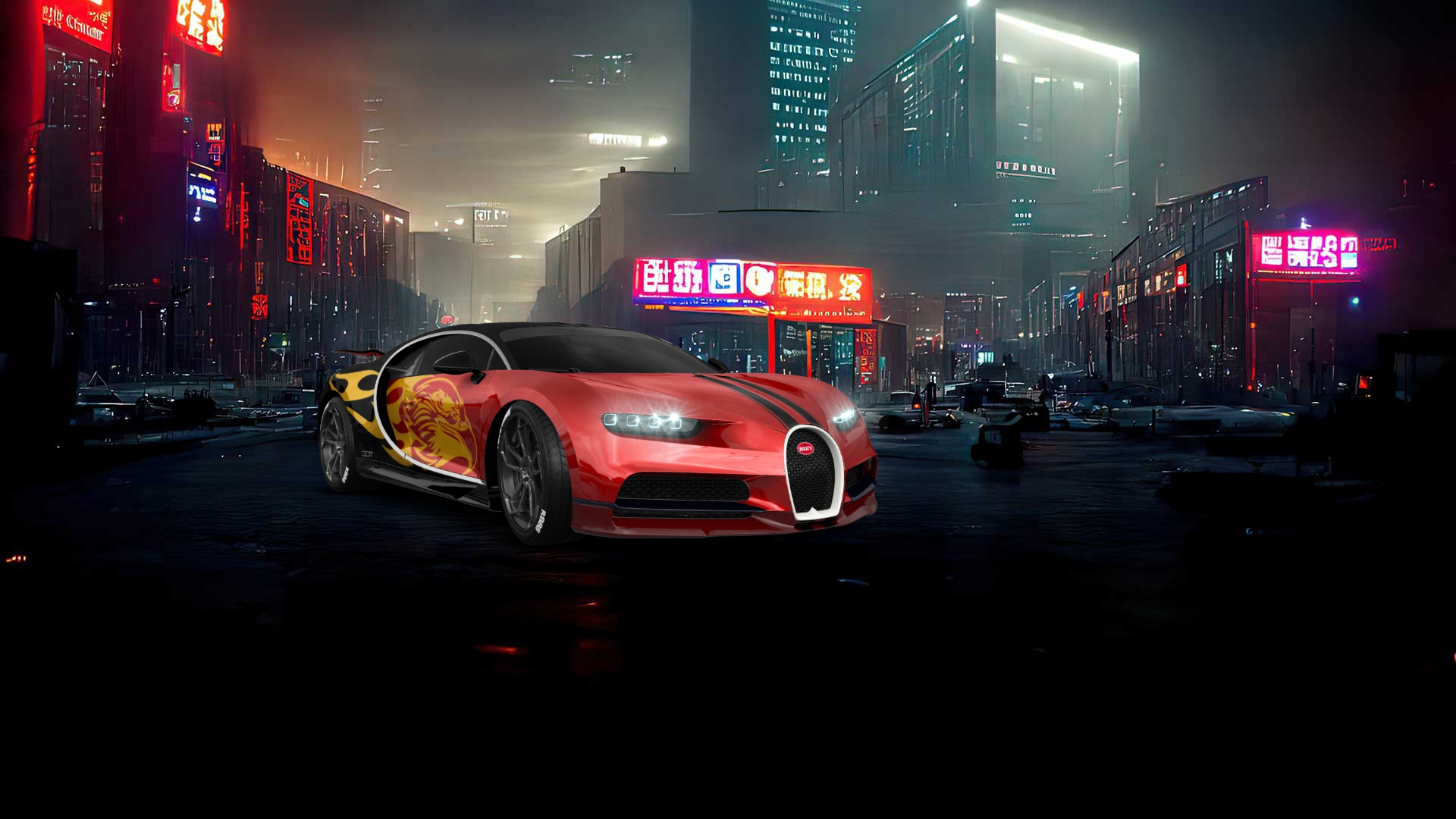 Bugatti Chiron 2 Door Coupe 2016