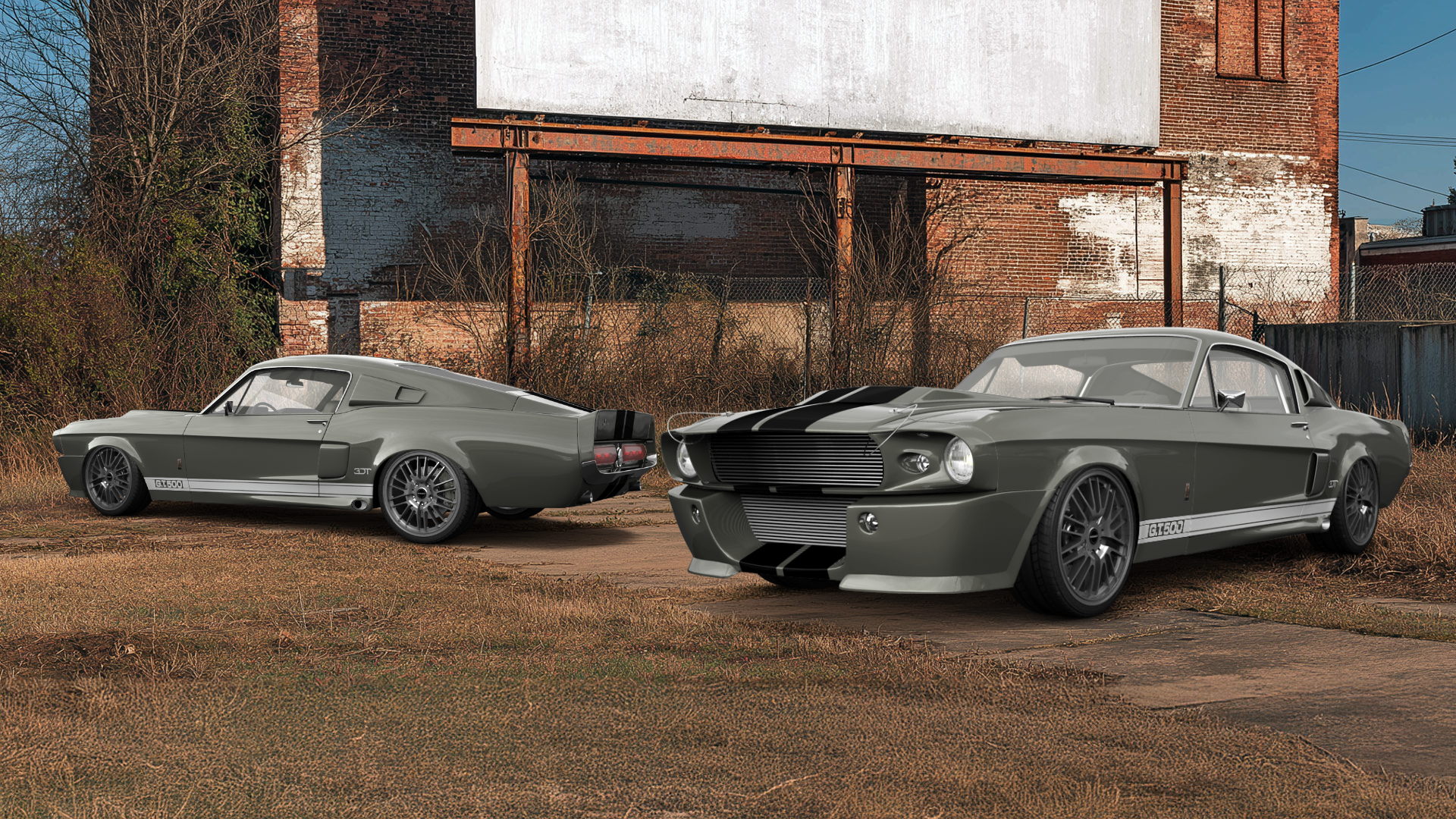 Mustang GT500 2 Door Coupe 1968 tuning