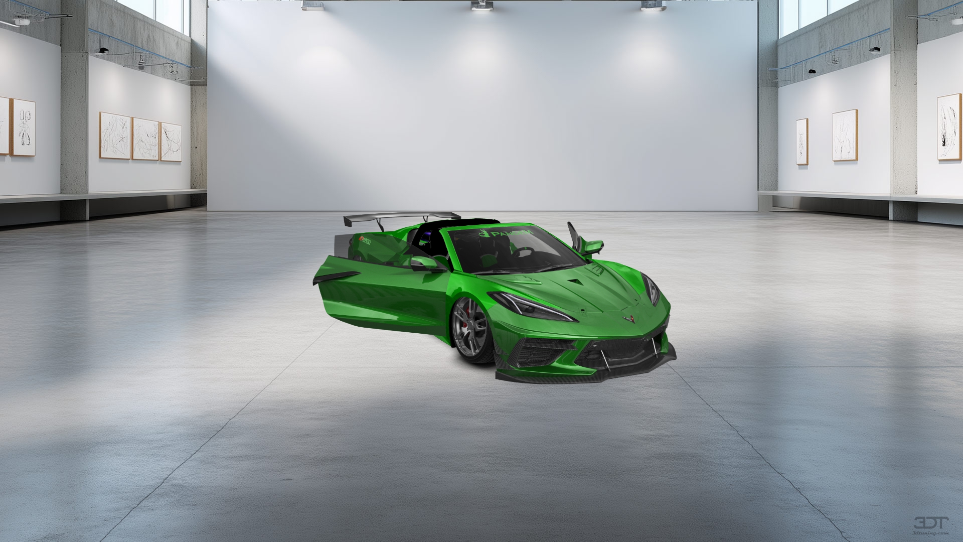Chevrolet Corvette 2 door targa top 2020 tuning