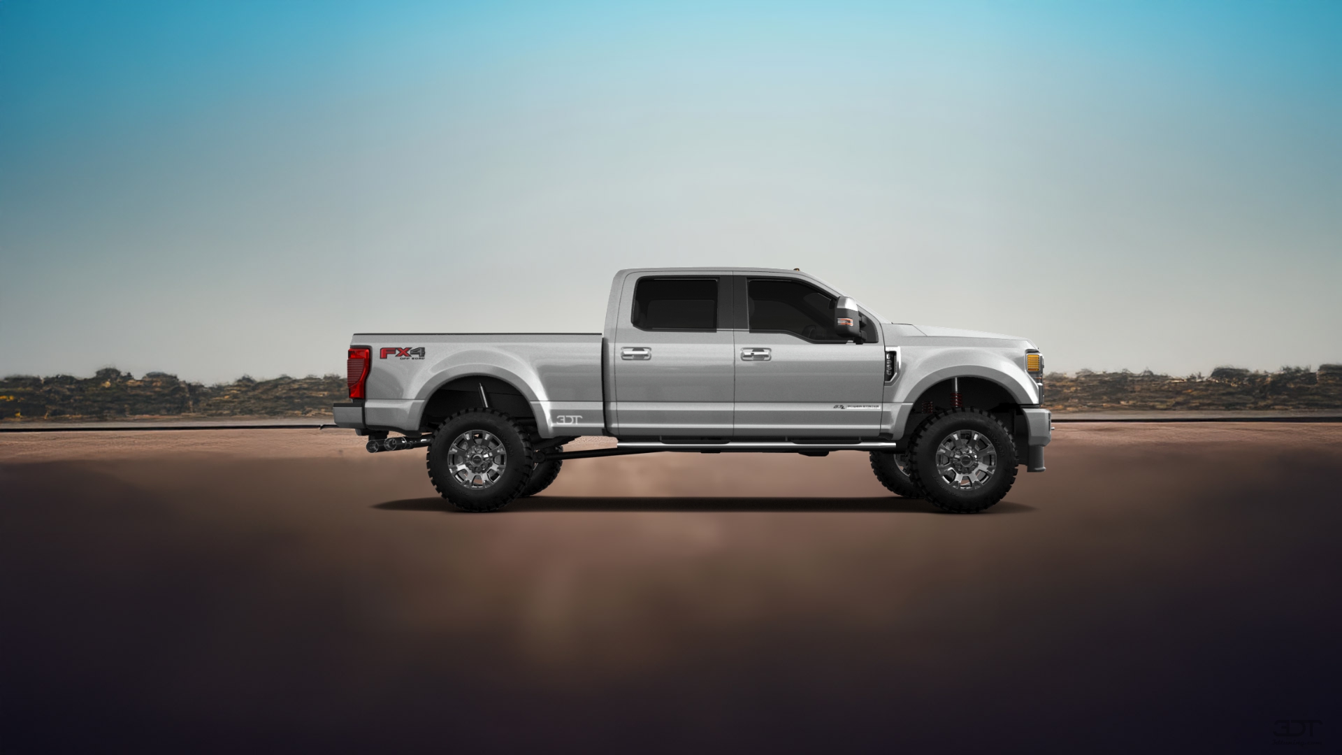 Ford F-250 4 Door pickup truck 2021 tuning