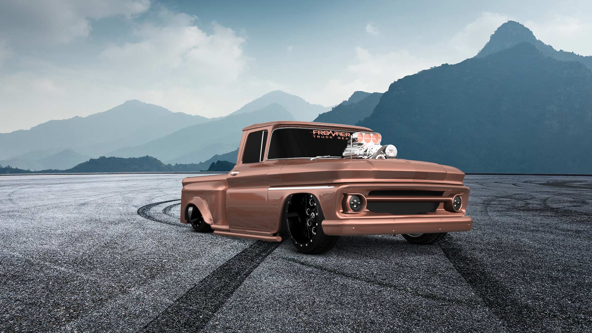 Chevrolet C-10 Stepside 2 Door pickup truck 1963