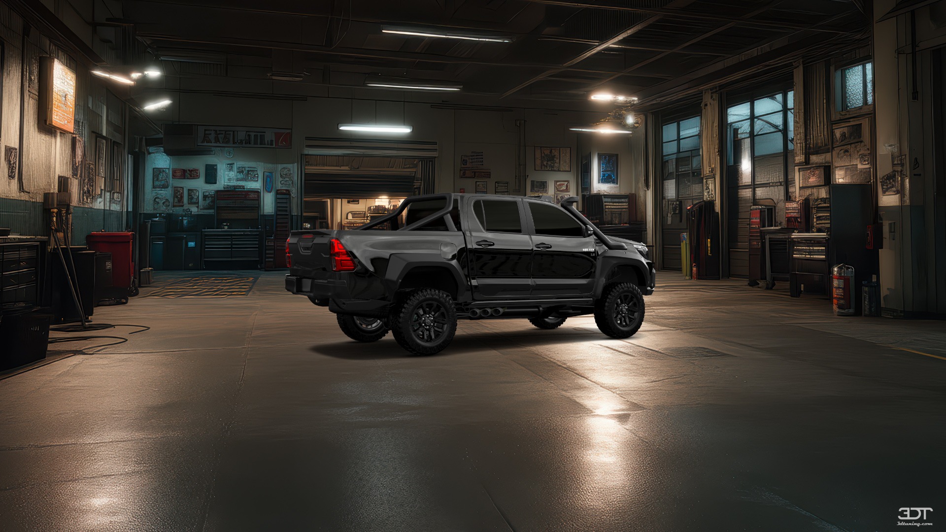 Toyota Hilux Double Cab 4 Door pickup truck 2015 tuning