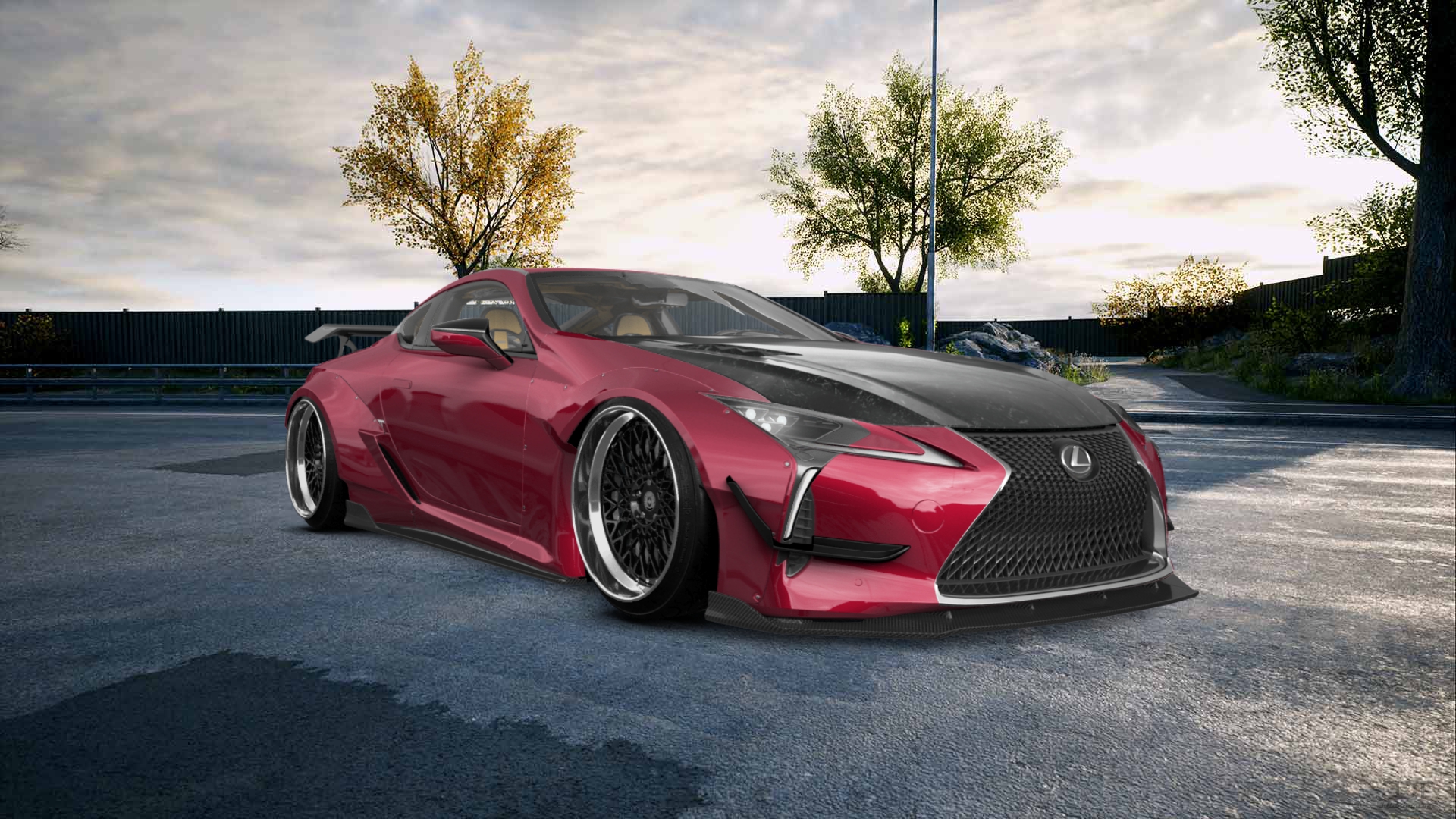 Lexus LC500 2 door fastback coupe 2017