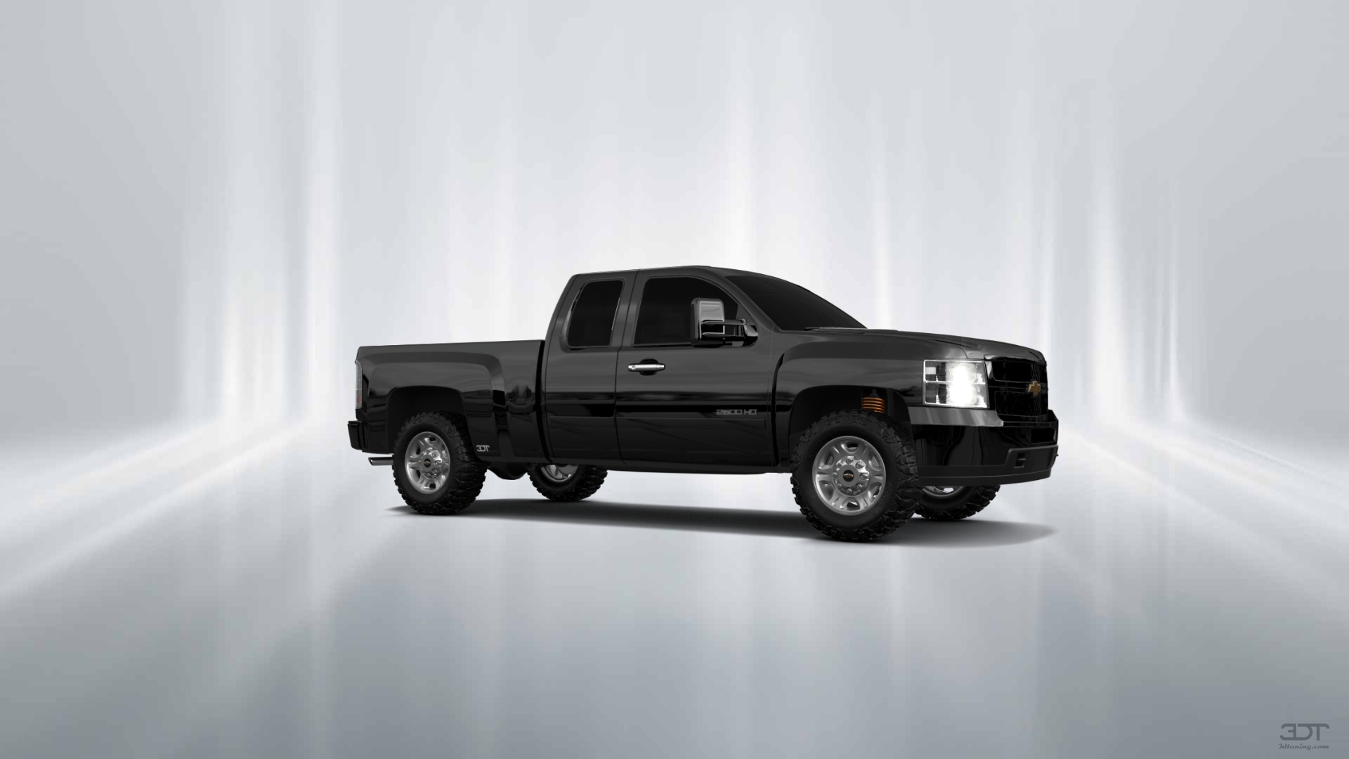 Chevrolet Silverado 2500 HD Extended Cab Pickup Truck 2007