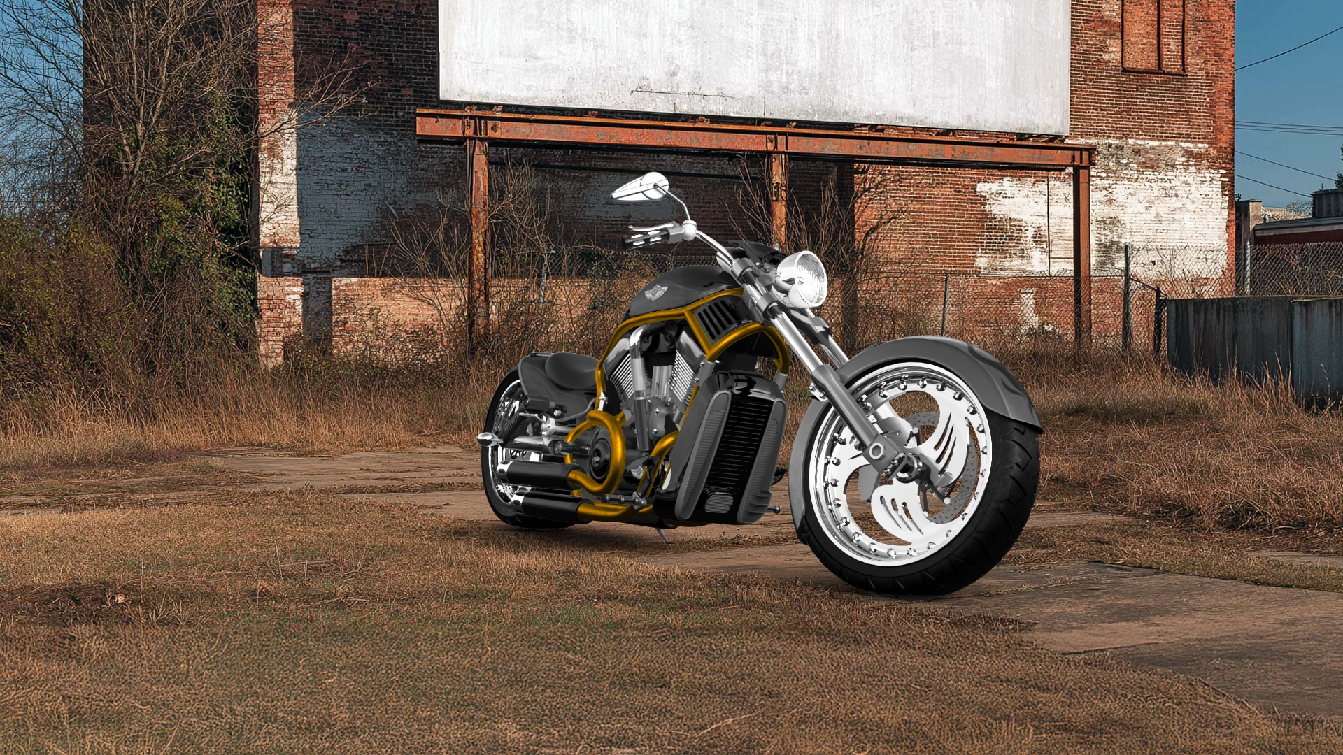 Harley-Davidson Custom Chopper 2011
