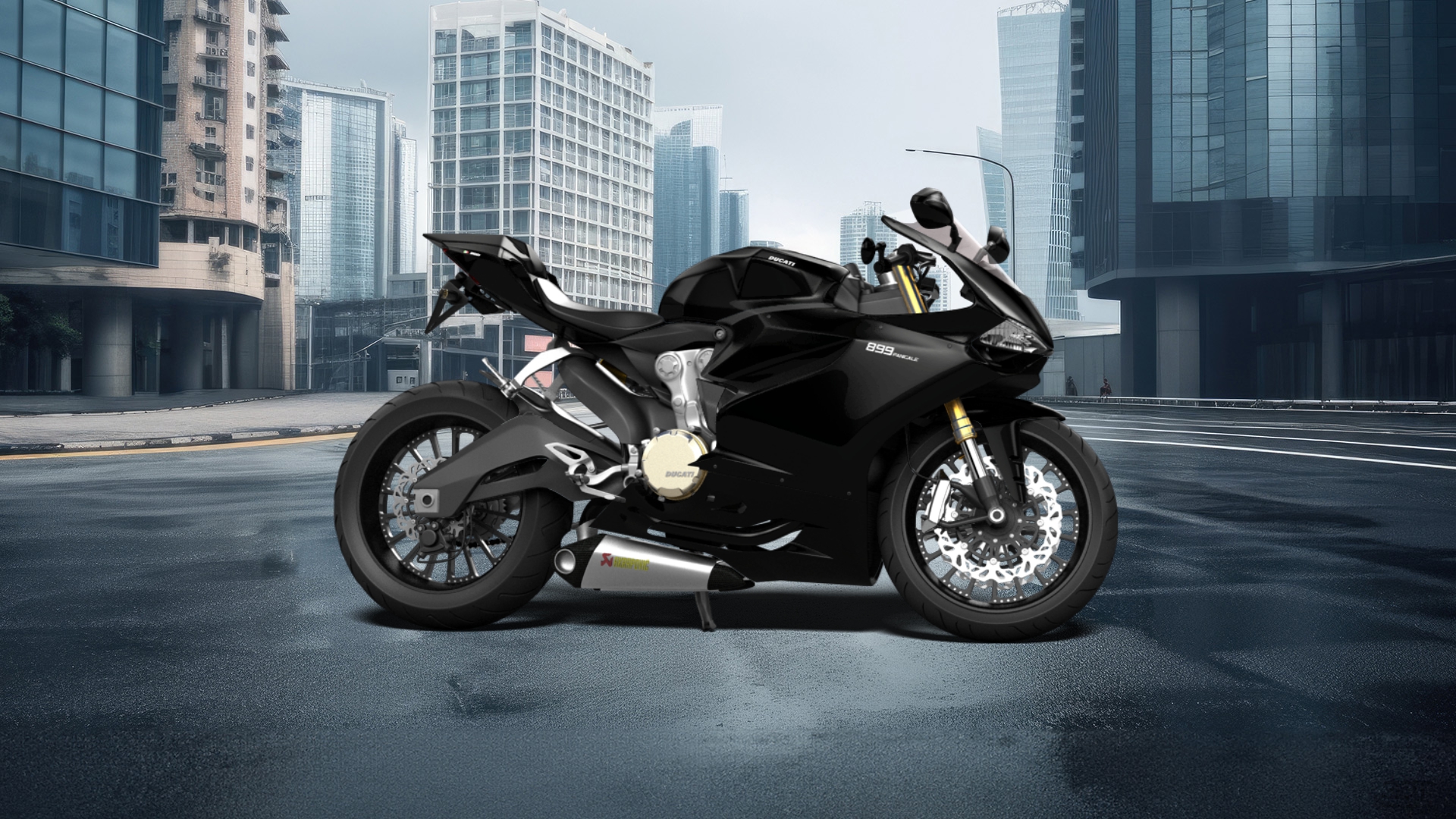 Ducati 899 Panigale Sport Bike 2015