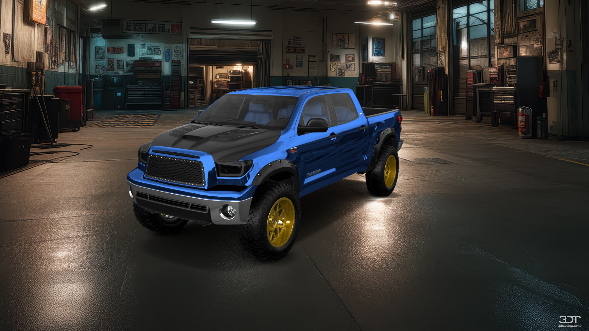 Toyota Tundra 5.5 ft box 4 Door pickup truck 2007 tuning