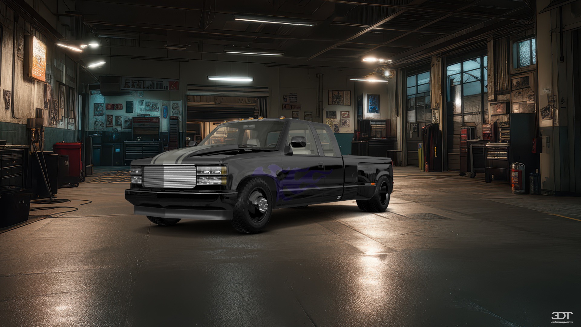 Chevrolet K3500 Extended Cab Pickup Truck 1988 tuning