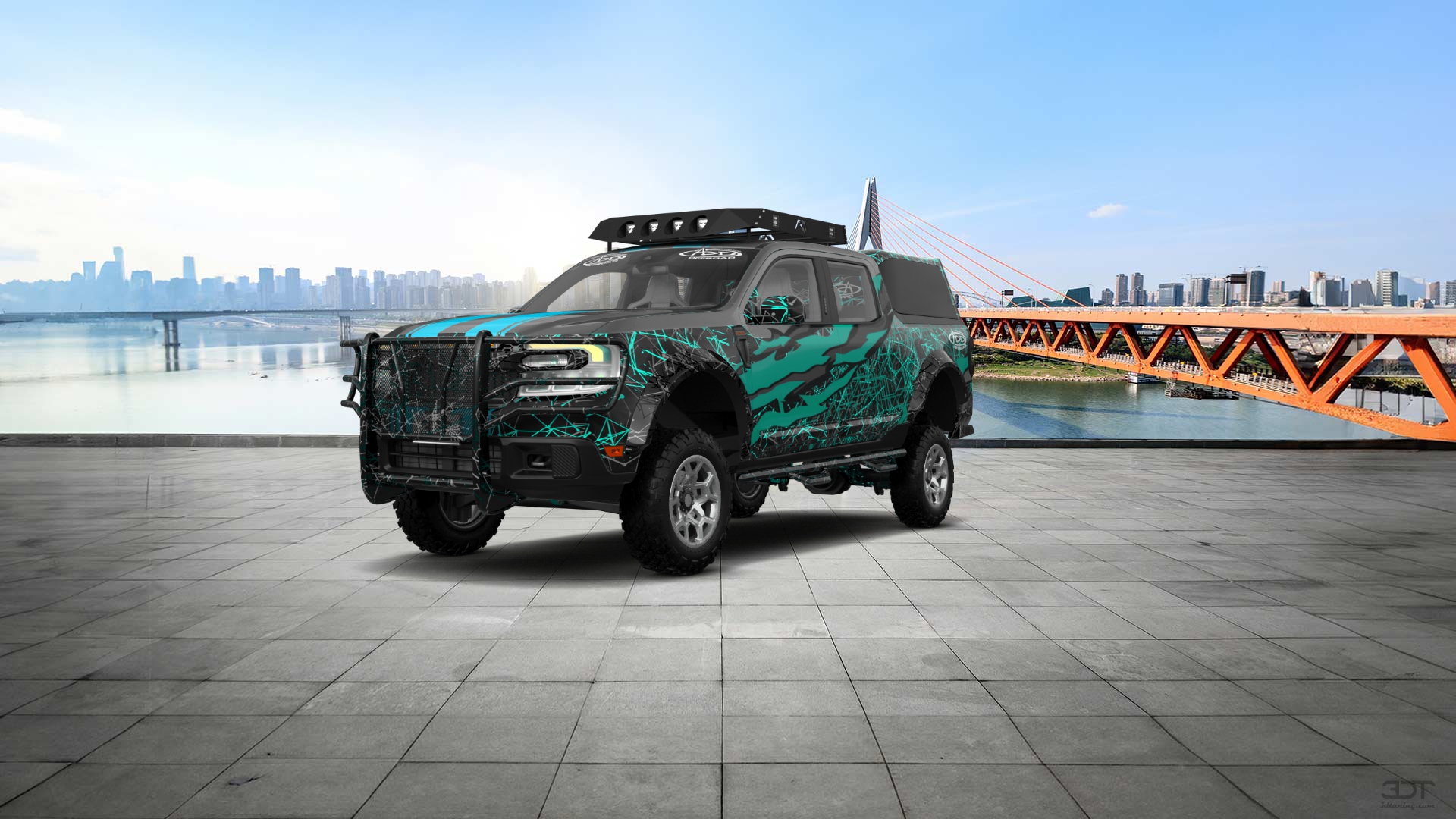 Ford Maverick 4 Door pickup truck 2022 tuning