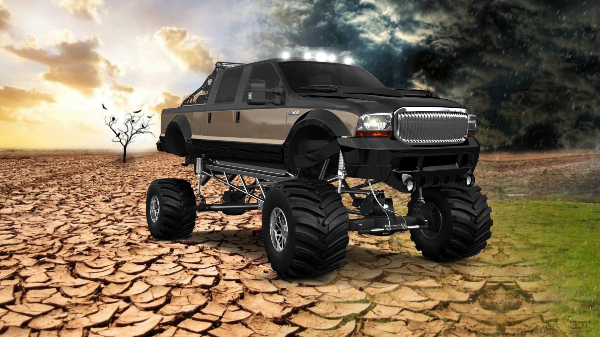 Ford F-250 Crew Cab 4 Door pickup truck 1999